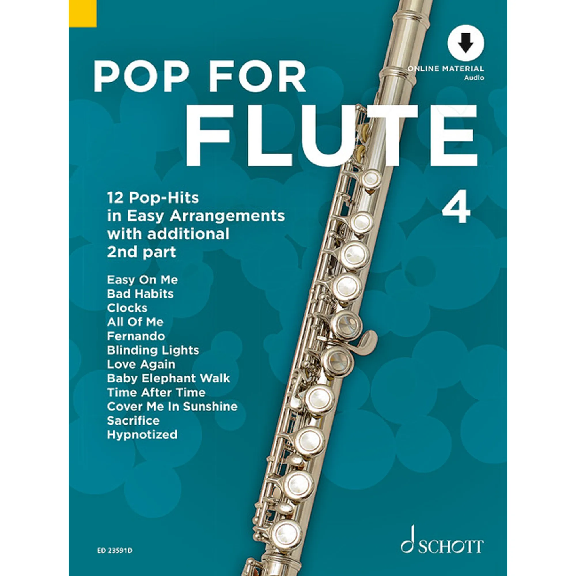 Vorderes Coverbild Pop for Flute Band 4