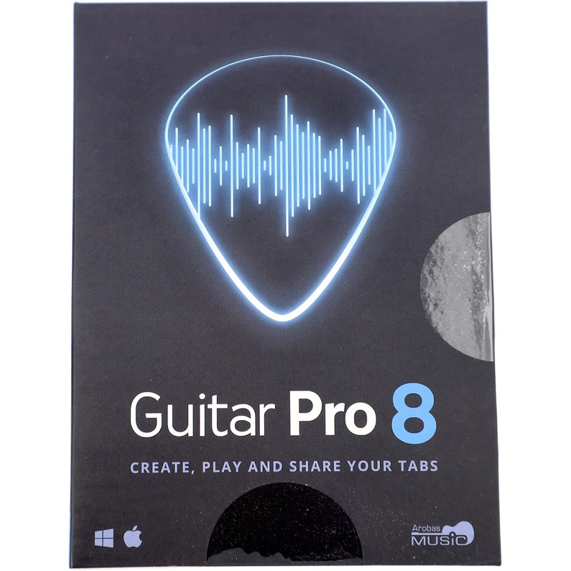 Vorderes Coverbild Arobas Music Guitar Pro 8