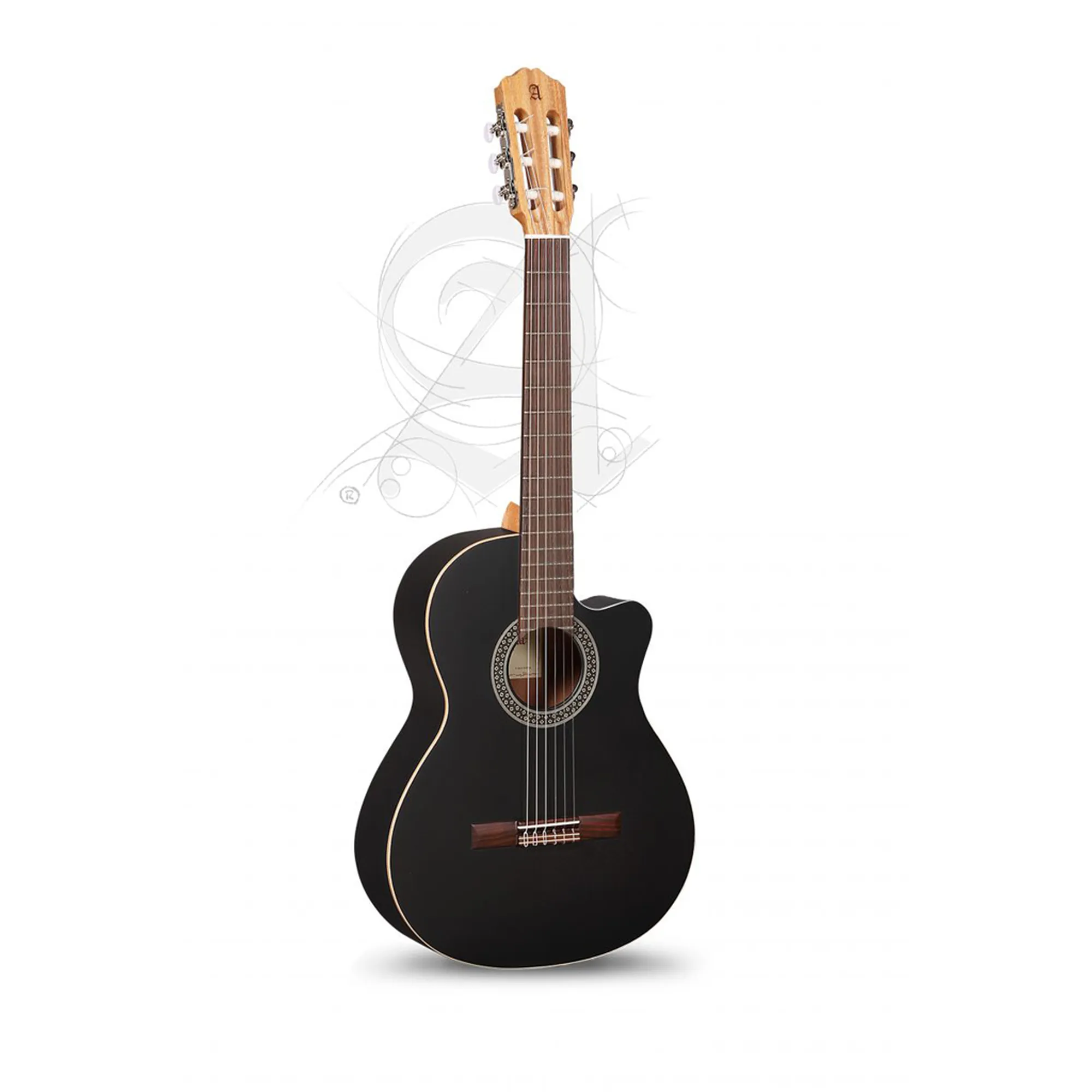 Anderes Coverbild Alhambra Black Satin CW EZ mit Gigbag