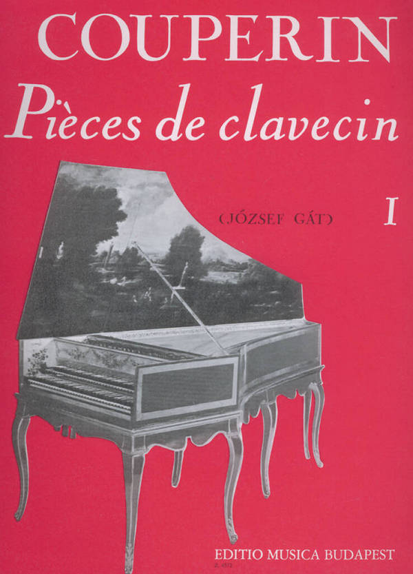 Vorderes Coverbild Pieces de clavecin Band 1