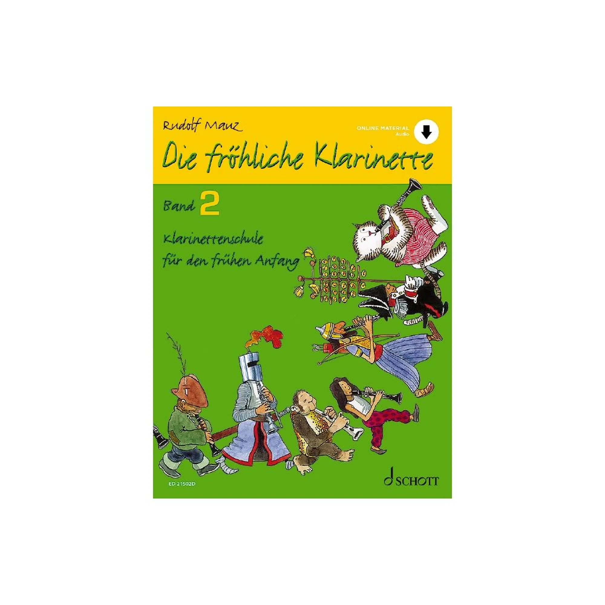 Vorderes Coverbild Die Fröhliche Klarinette 2