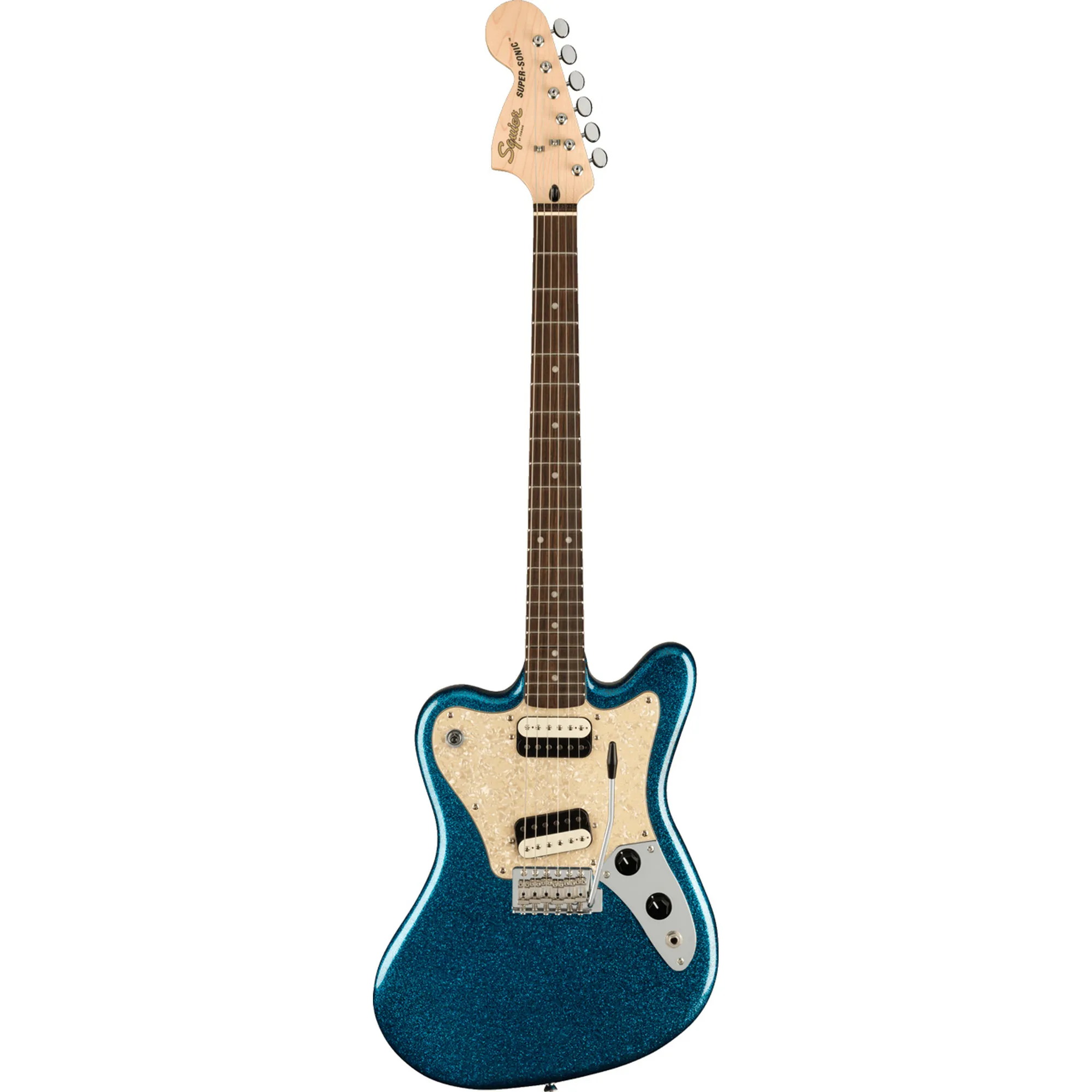 Vorderes Coverbild Fender Squier Paranormal Super Sonic - BLSP