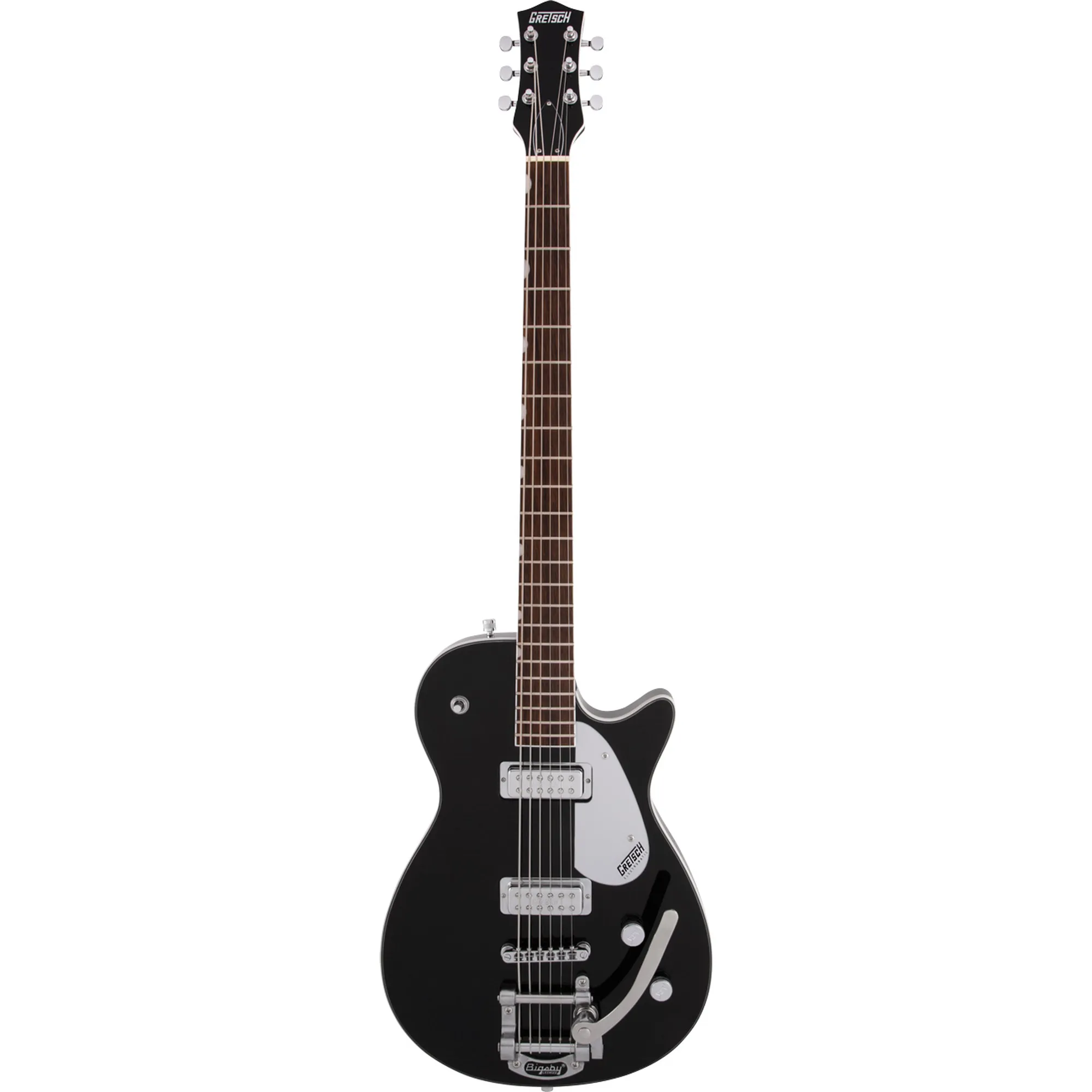 Vorderes Coverbild Gretsch G5260T Electromatic Jet Baritone BIGSBY - BLK