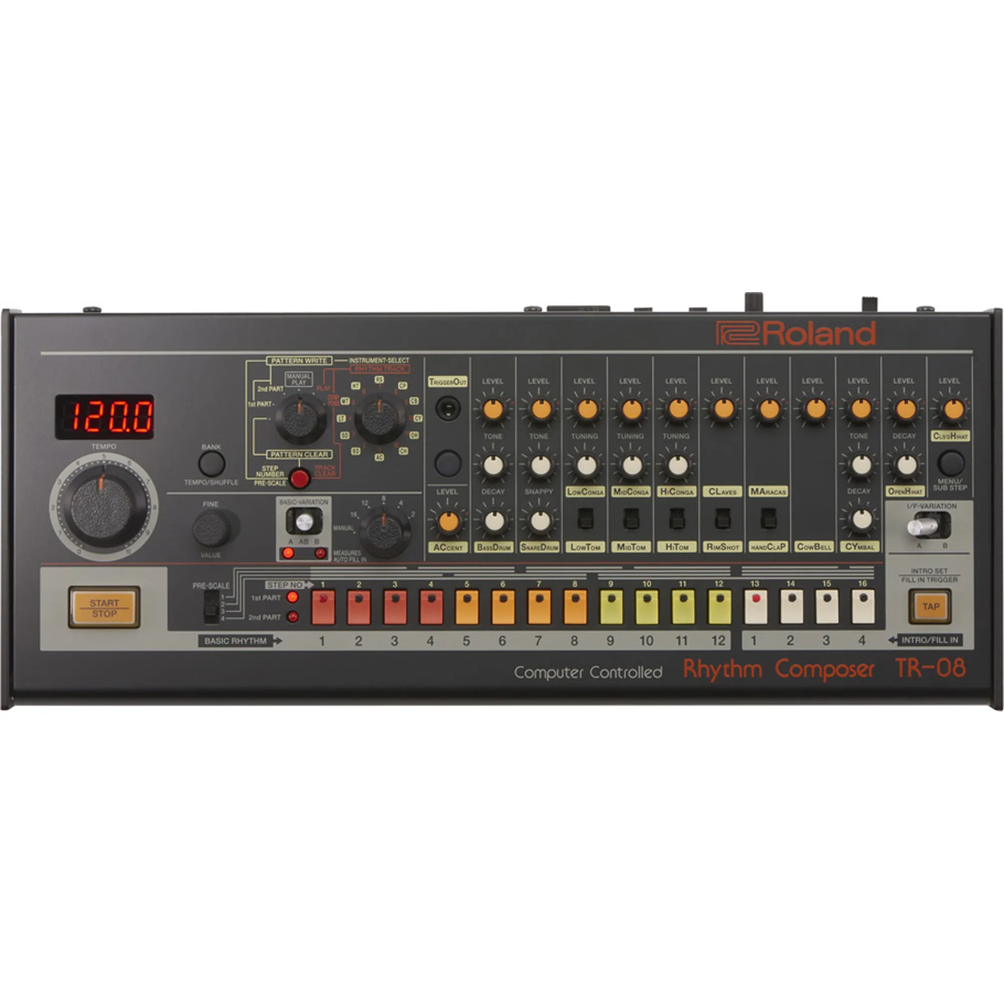 Vorderes Coverbild Roland TR-08 Rhythm Composer