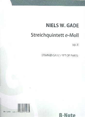 Vorderes Coverbild Streichquintett e-Moll op.8