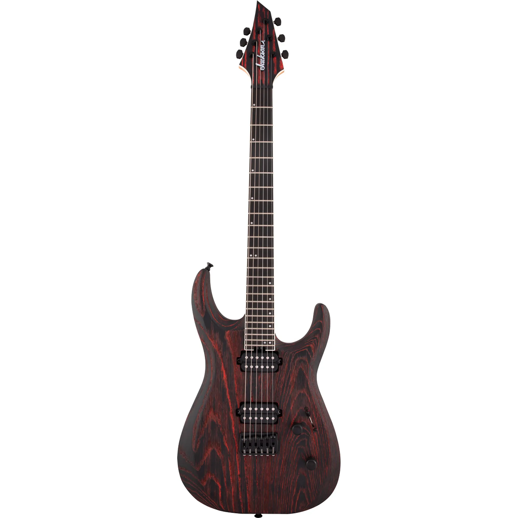 Vorderes Coverbild Jackson Pro Dinky Dk Modern Ash HT6 - Baked RED