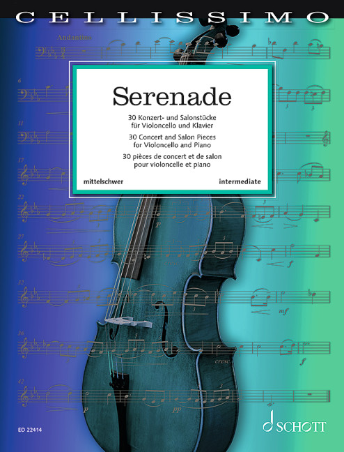 Vorderes Coverbild Serenade - 30 Konzert- und Salonstücke