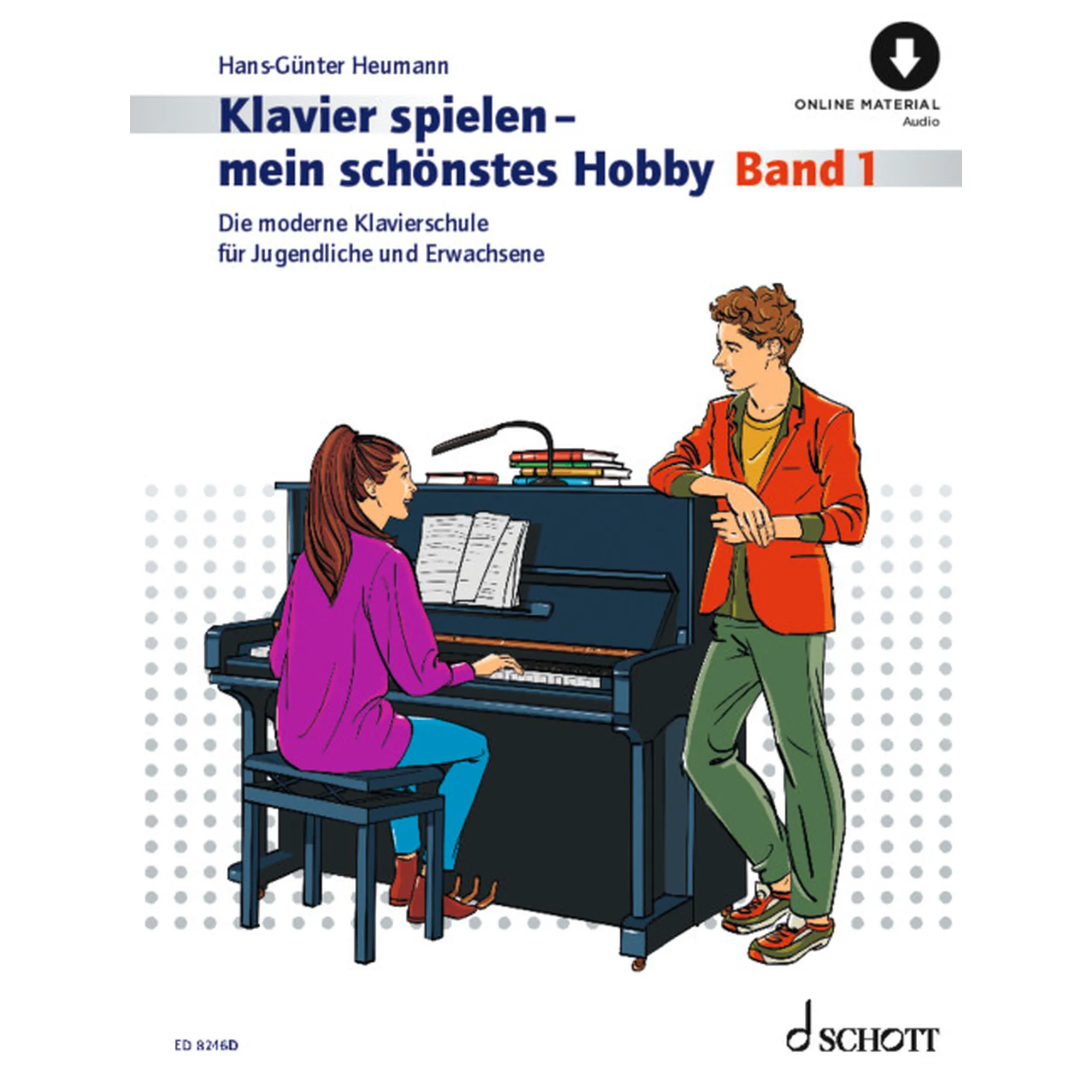 Vorderes Coverbild Klavierspielen mein schönstes Hobby 1