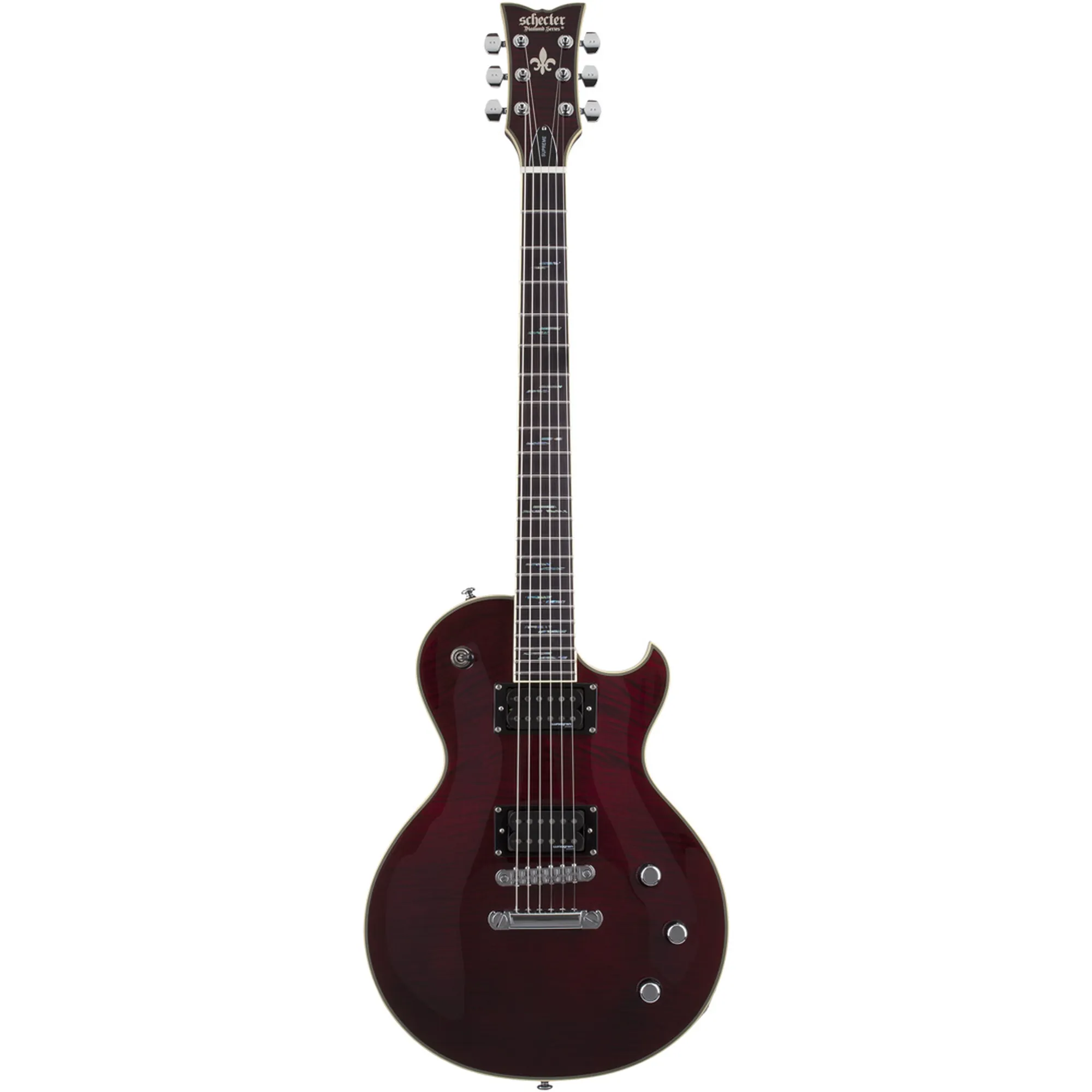Vorderes Coverbild Schecter Solo-II Supreme - Black Cherry