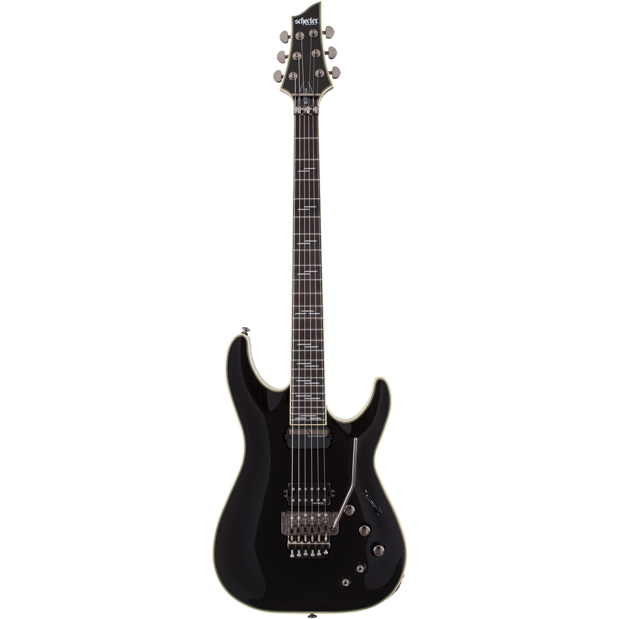 Vorderes Coverbild Schecter Blackjack C-1 FR S - Black