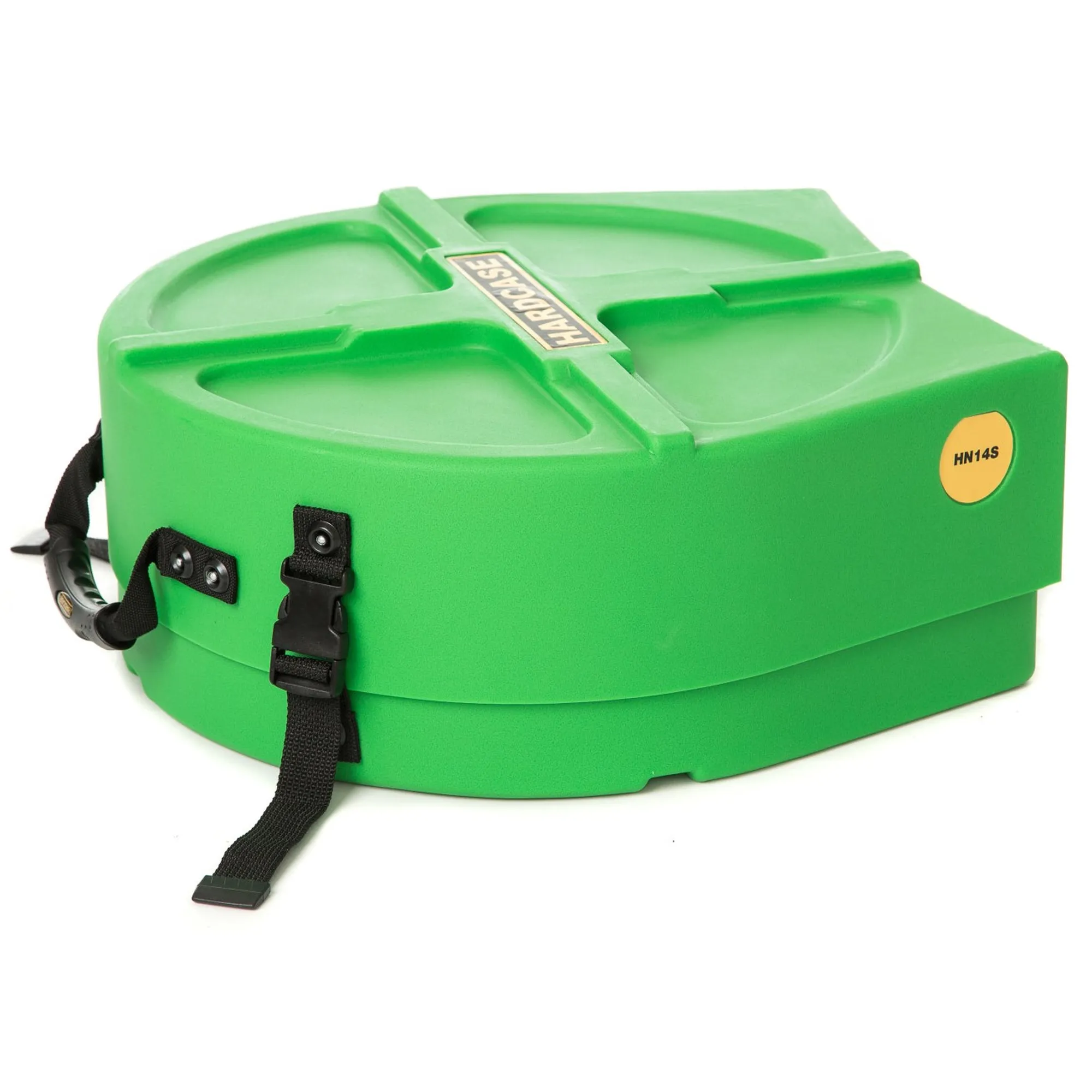 Vorderes Coverbild Hardcase 14" Snare HNL14S-LG Fully Lined Colour Light Green
