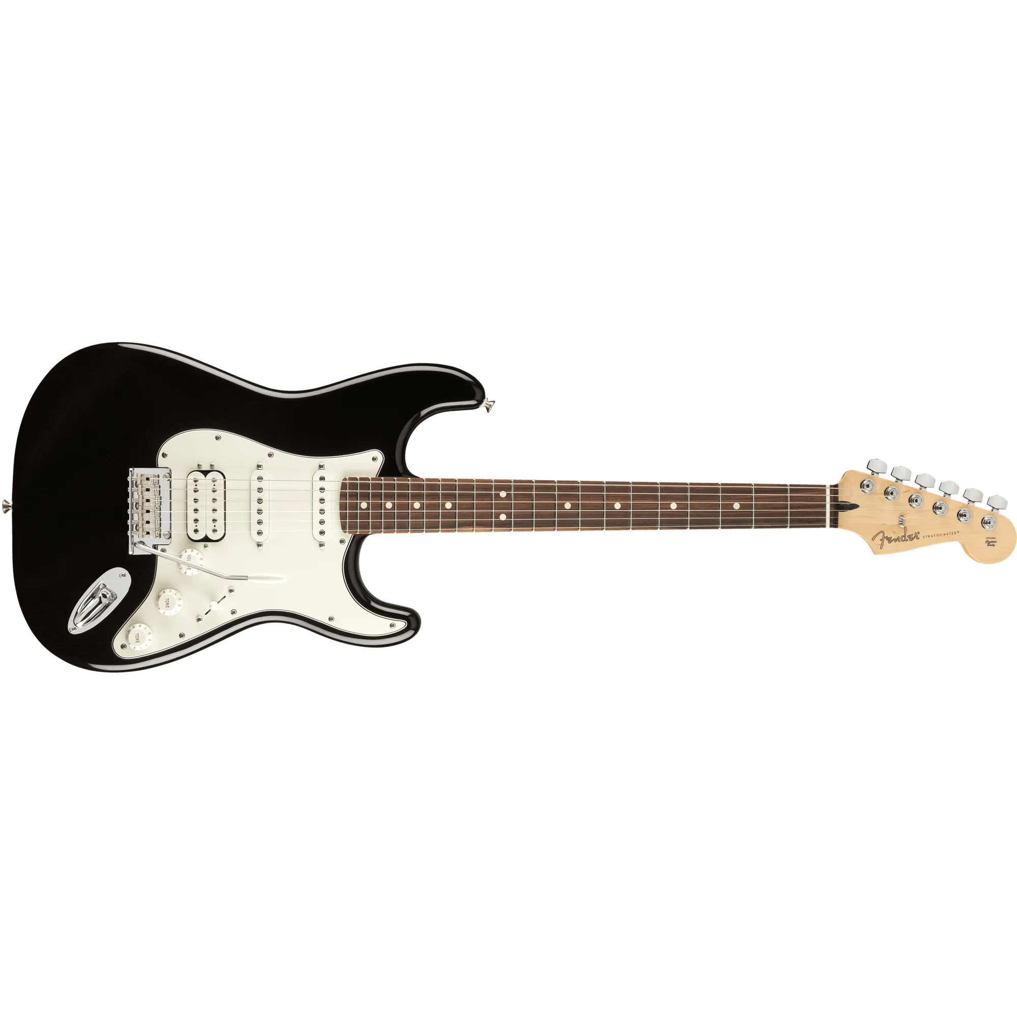 Vorderes Coverbild Fender Player Strat HSS PF - BLK SHOWROOM