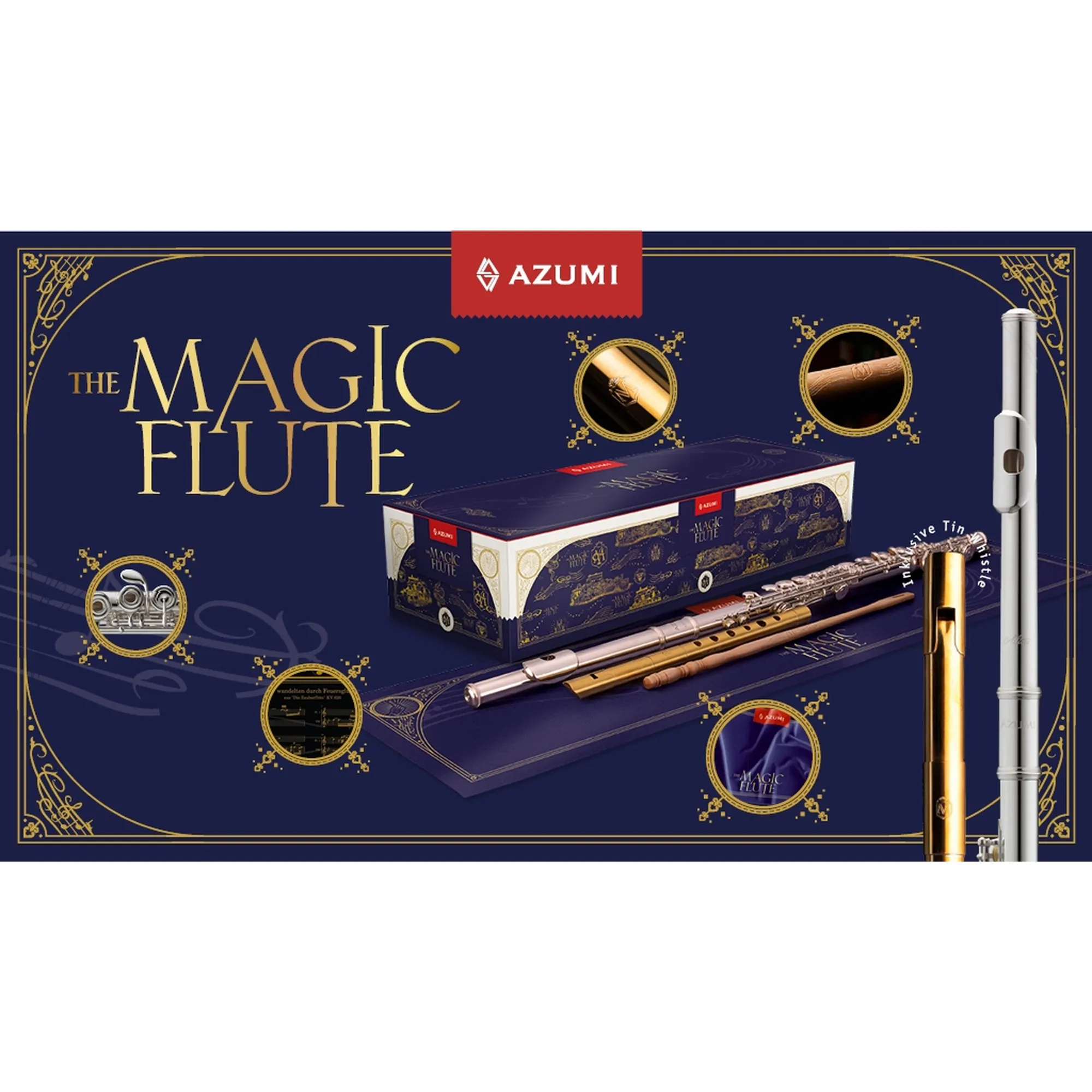 Vorderes Coverbild Azumi AZ-Z2RE-GP MAGIC FLUTE BOX