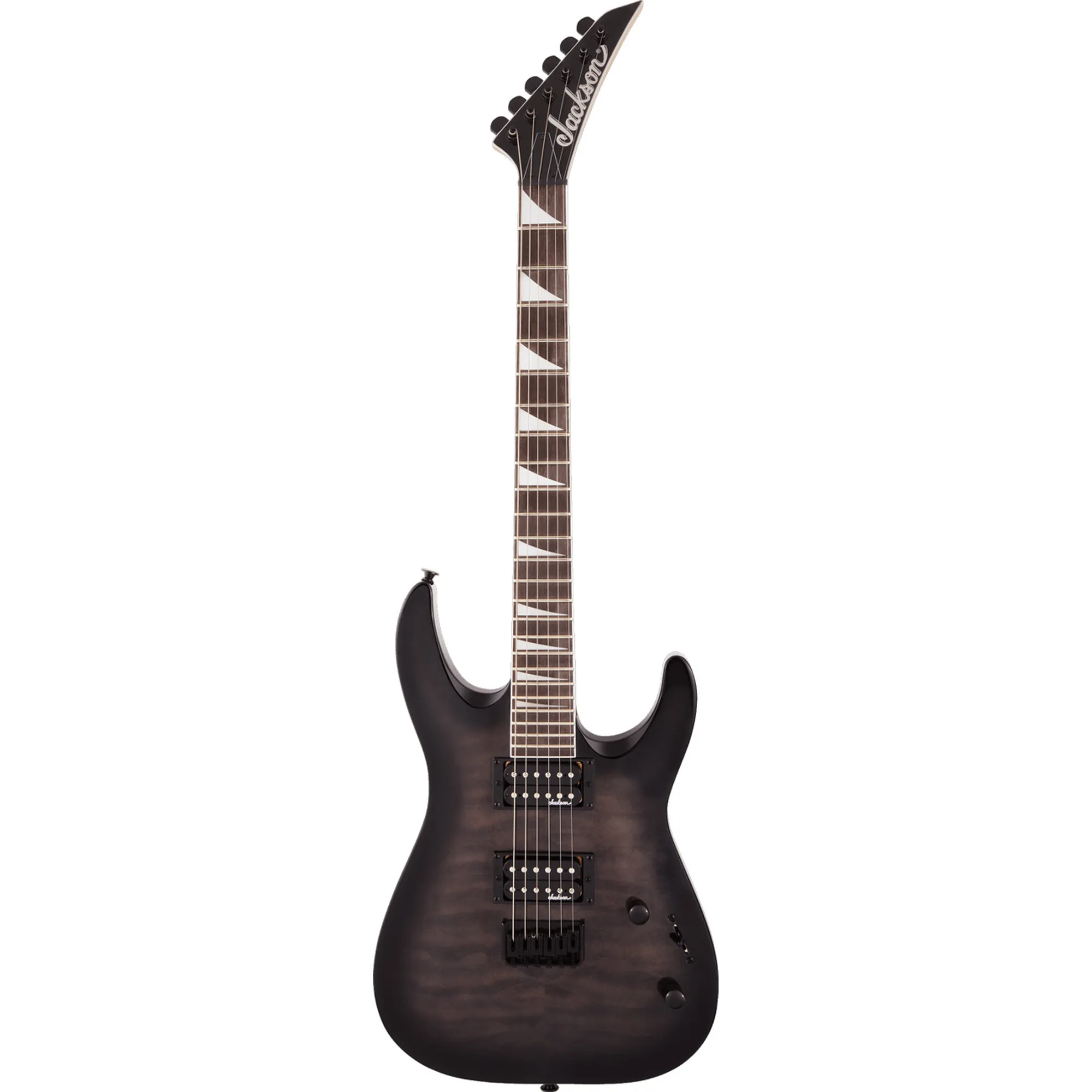 Vorderes Coverbild Jackson Dinky JS32Q DKA Arch Top - Black Burst