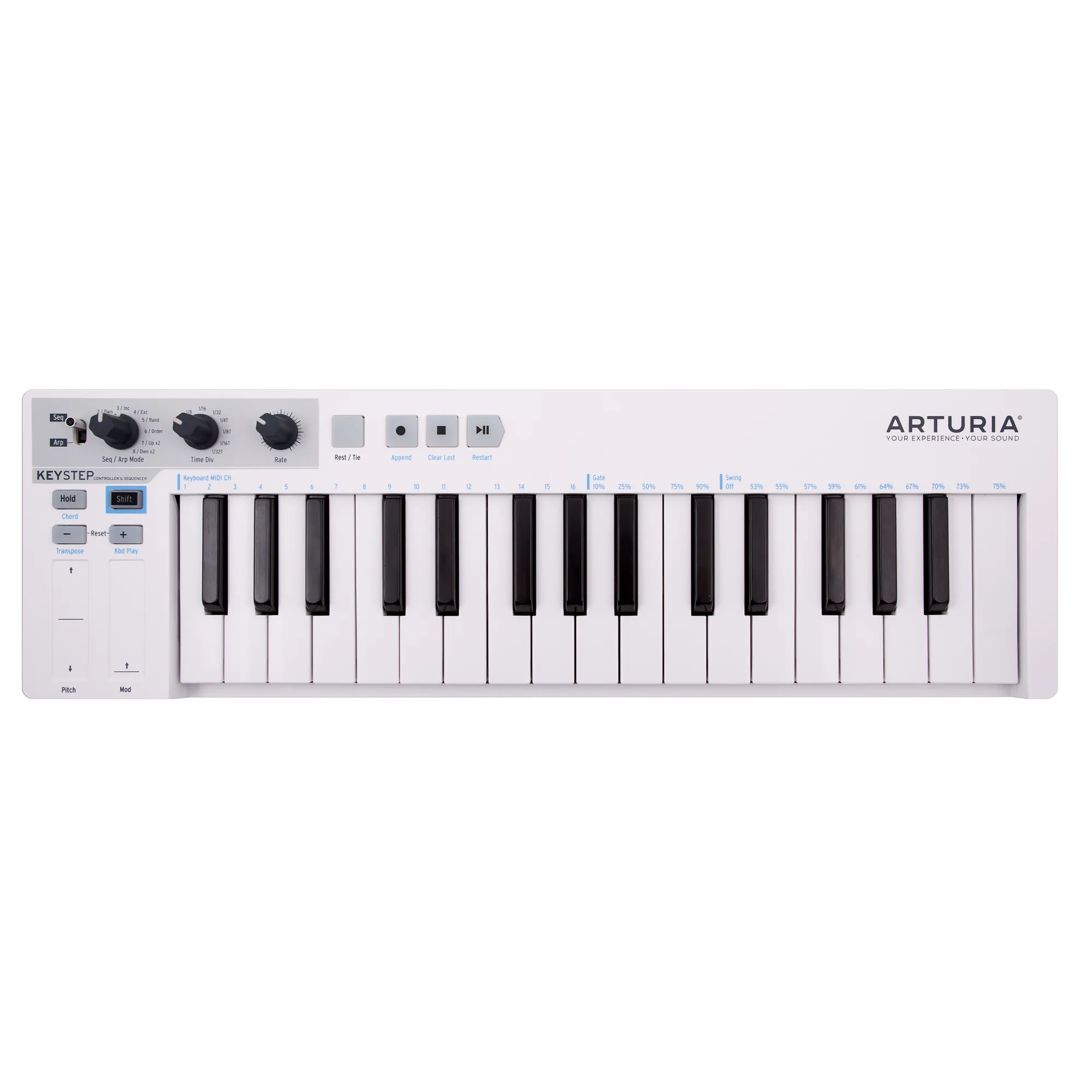 Vorderes Coverbild Arturia Keystep