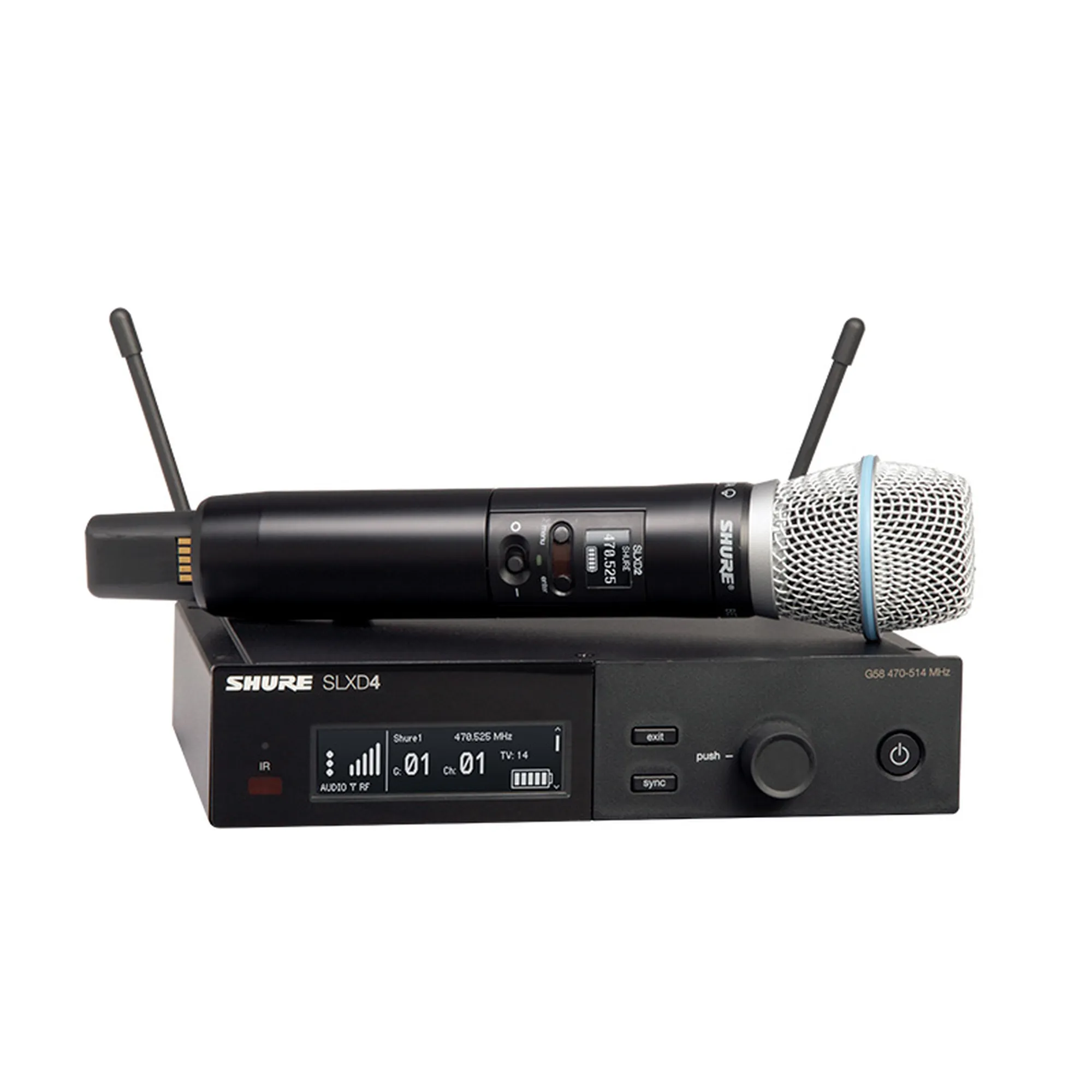 Vorderes Coverbild Shure SLXD24/Beta87A G59