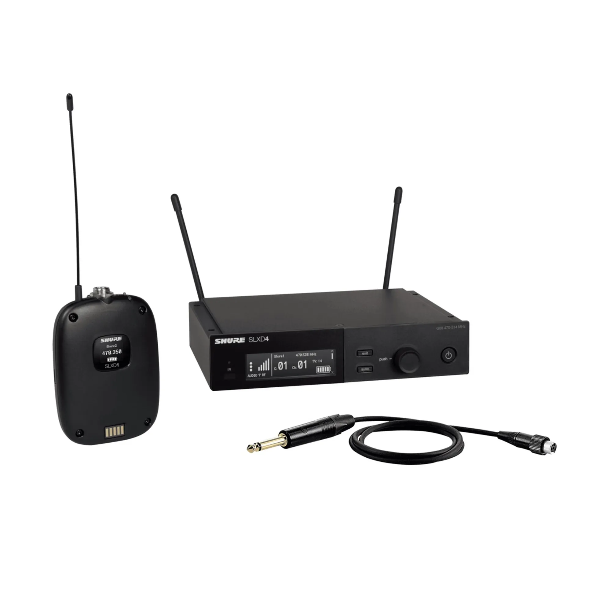 Vorderes Coverbild Shure SLXD14E-S50