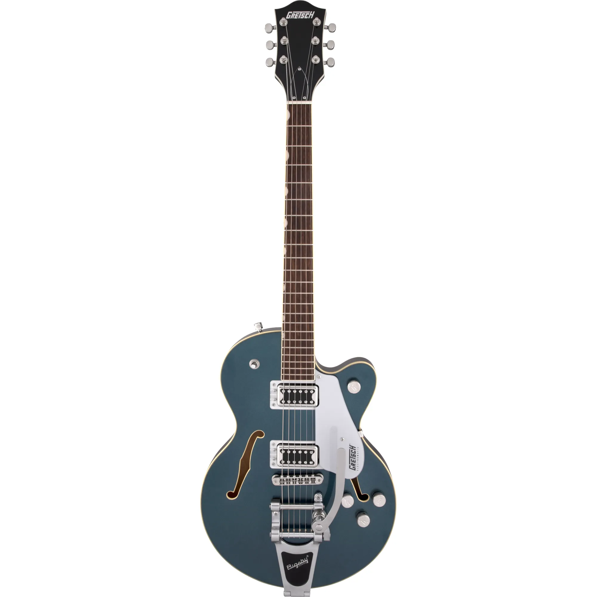 Vorderes Coverbild Gretsch G5655T Electromatic CB JR Bigsby - JDE GRY