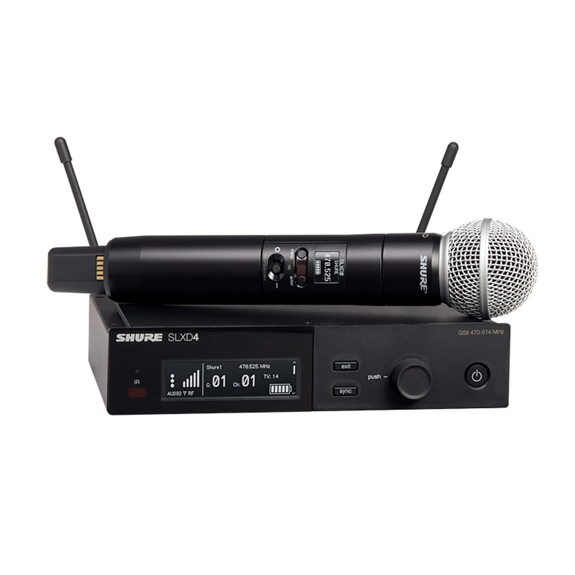 Vorderes Coverbild Shure SLXD24E/SM58 G59