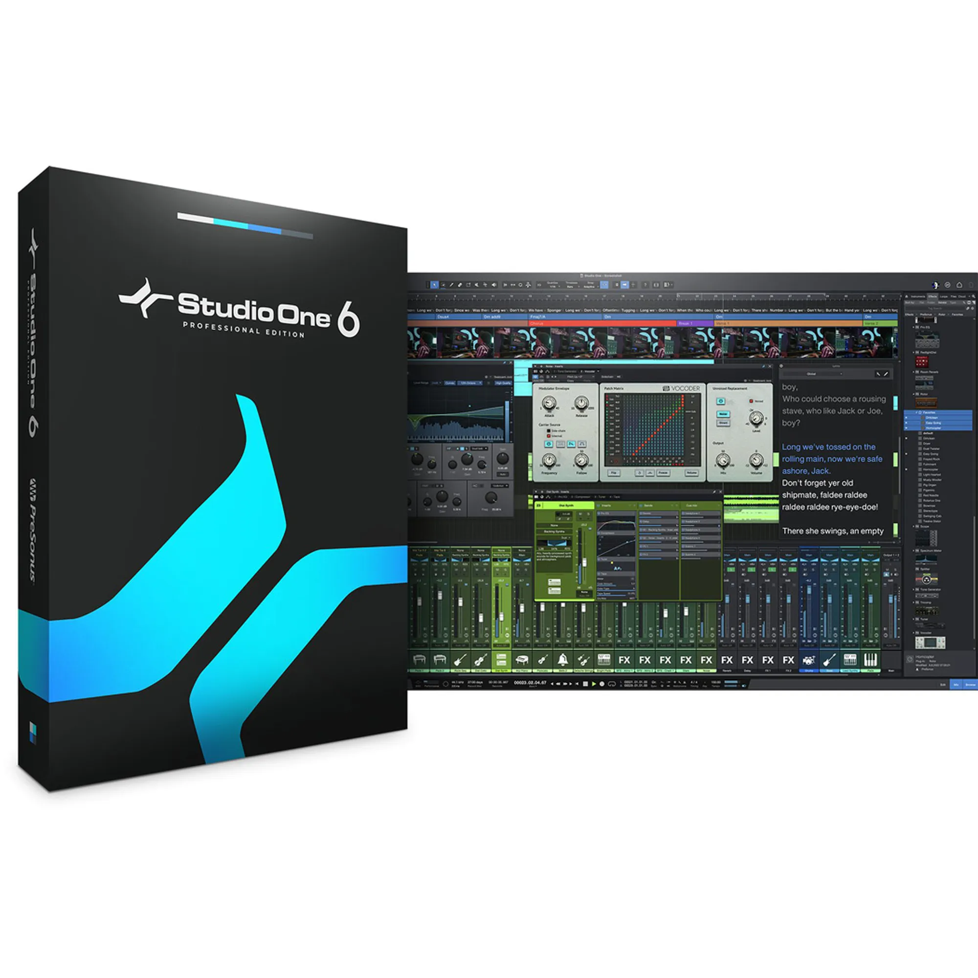 Vorderes Coverbild Presonus Studio One 6 Professional - Artist Upgrade
