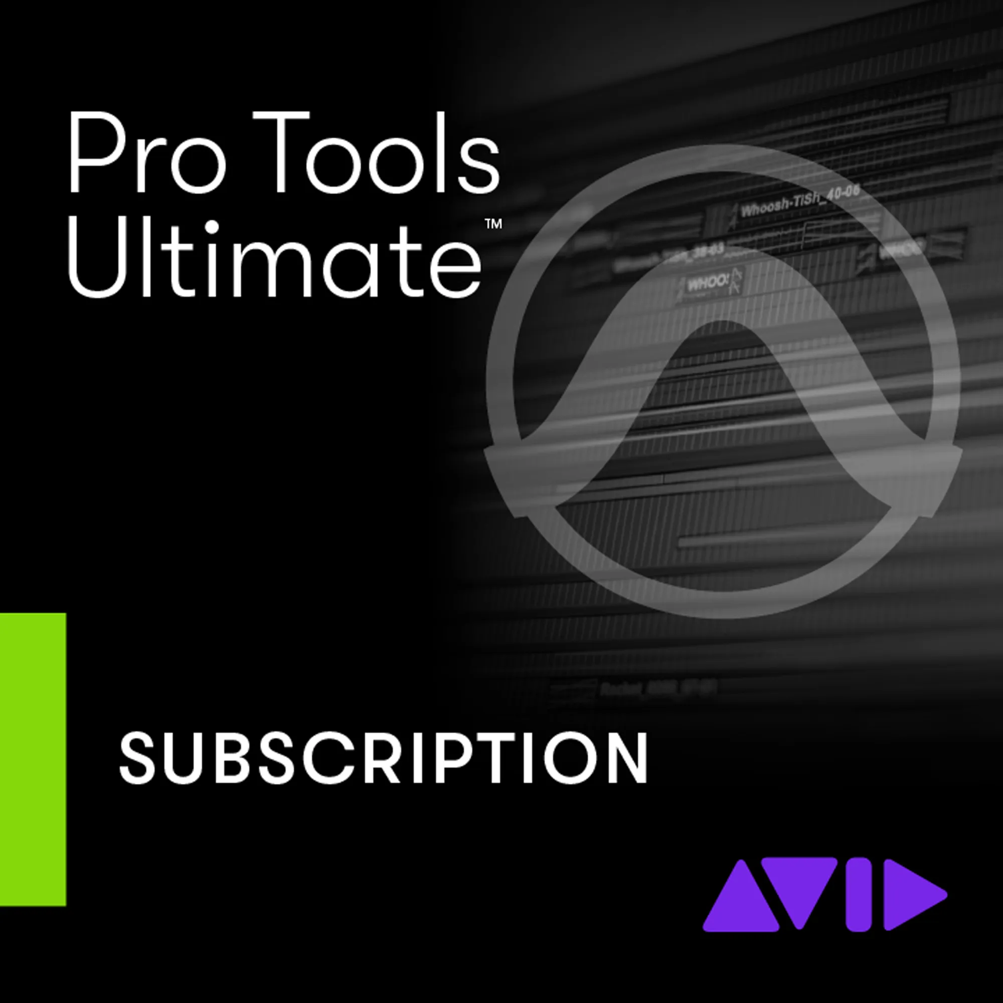 Vorderes Coverbild Avid Pro Tools Ultimate Jahreslizenz ESD