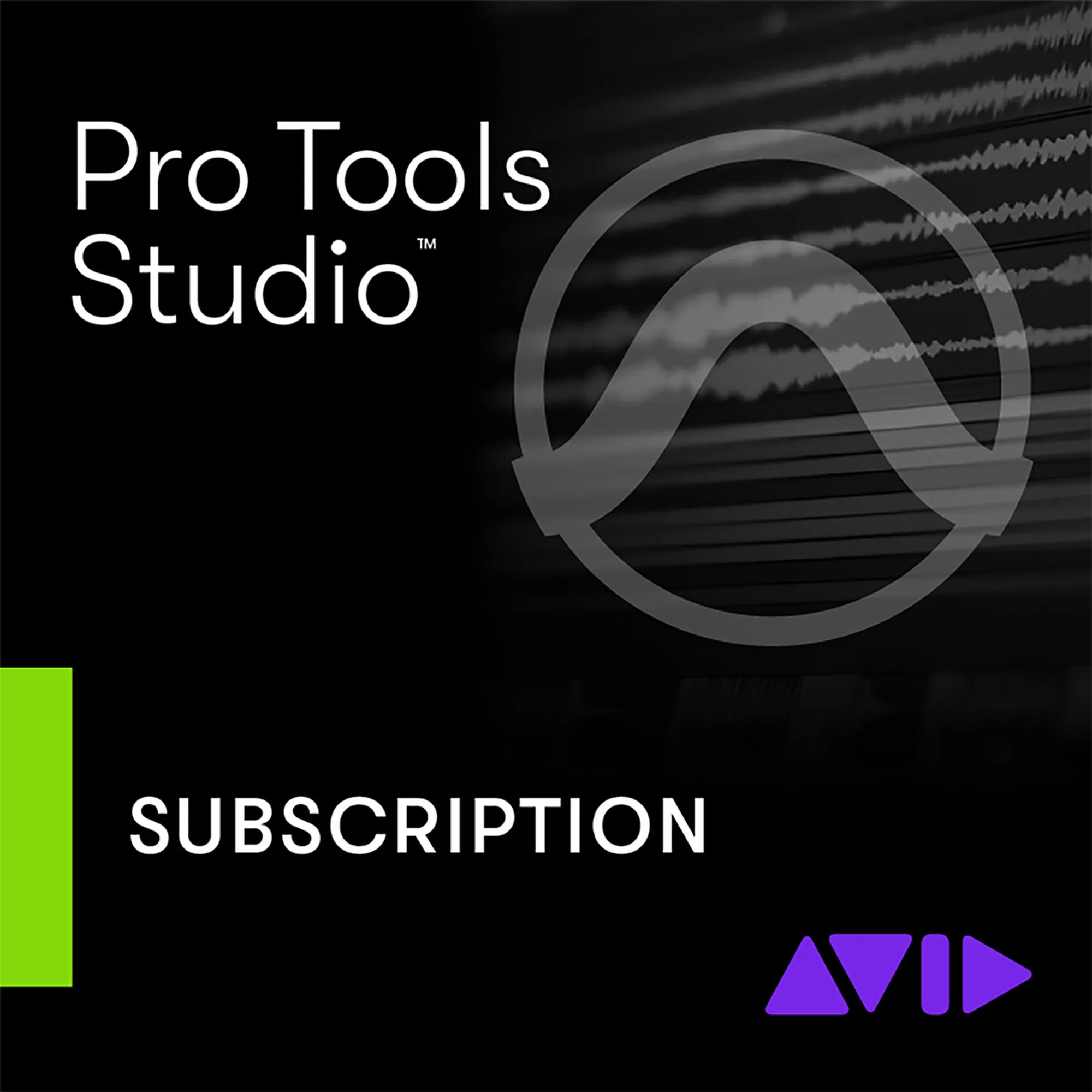 Vorderes Coverbild Avid Pro Tools Studio Jahreslizenz