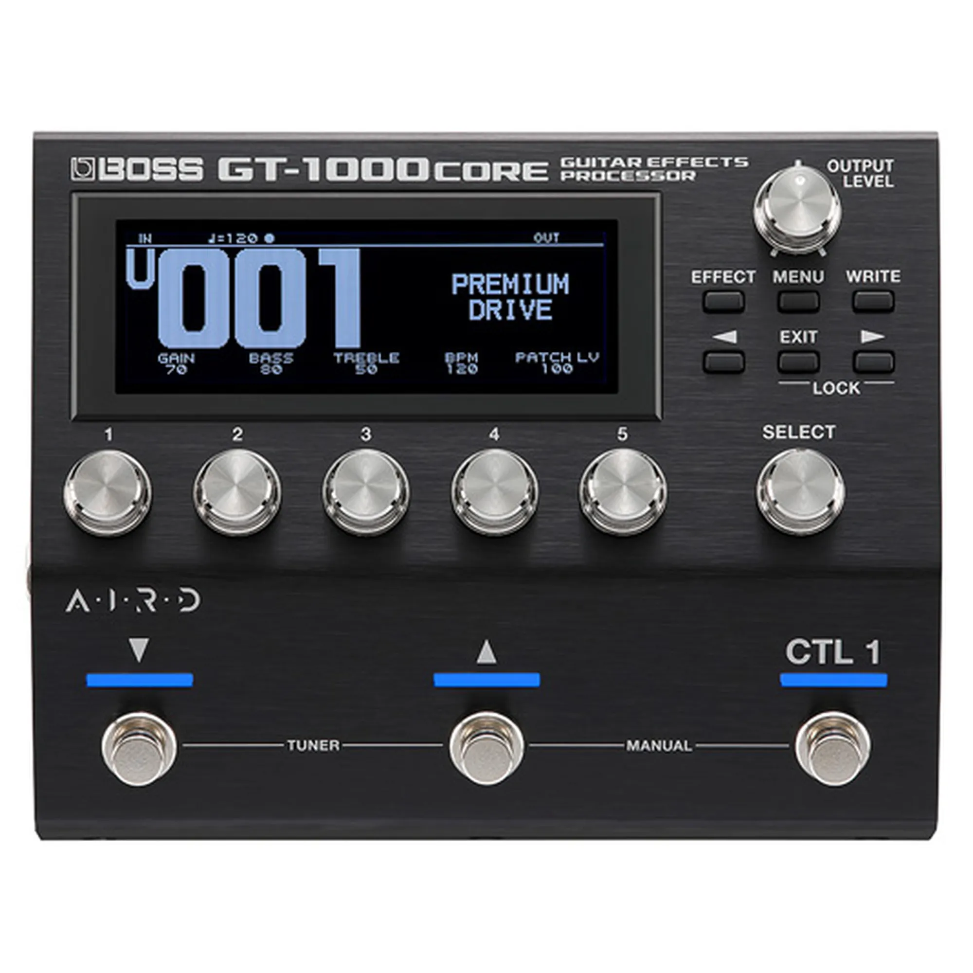 Vorderes Coverbild Boss GT-1000 Core