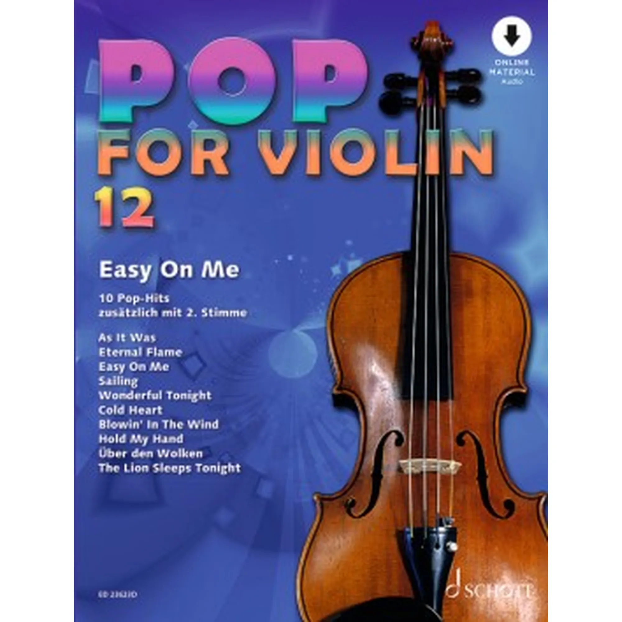 Vorderes Coverbild Pop for violin 12