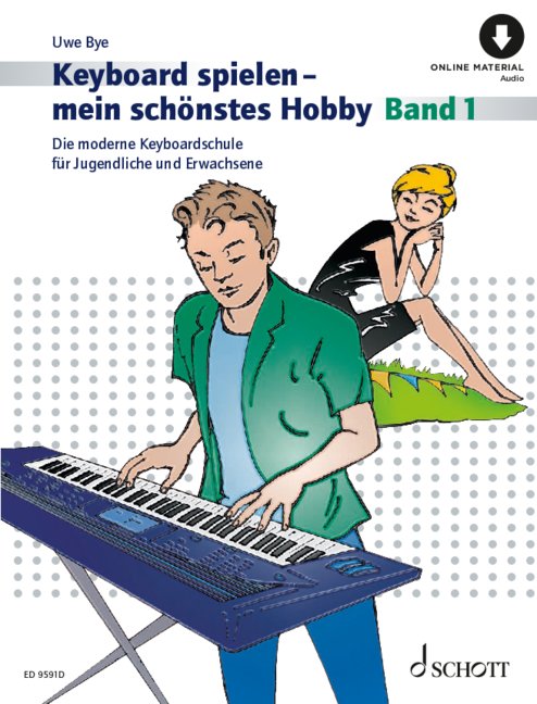 Vorderes Coverbild Keyboard spielen - mein schönstes Hobby Band 1