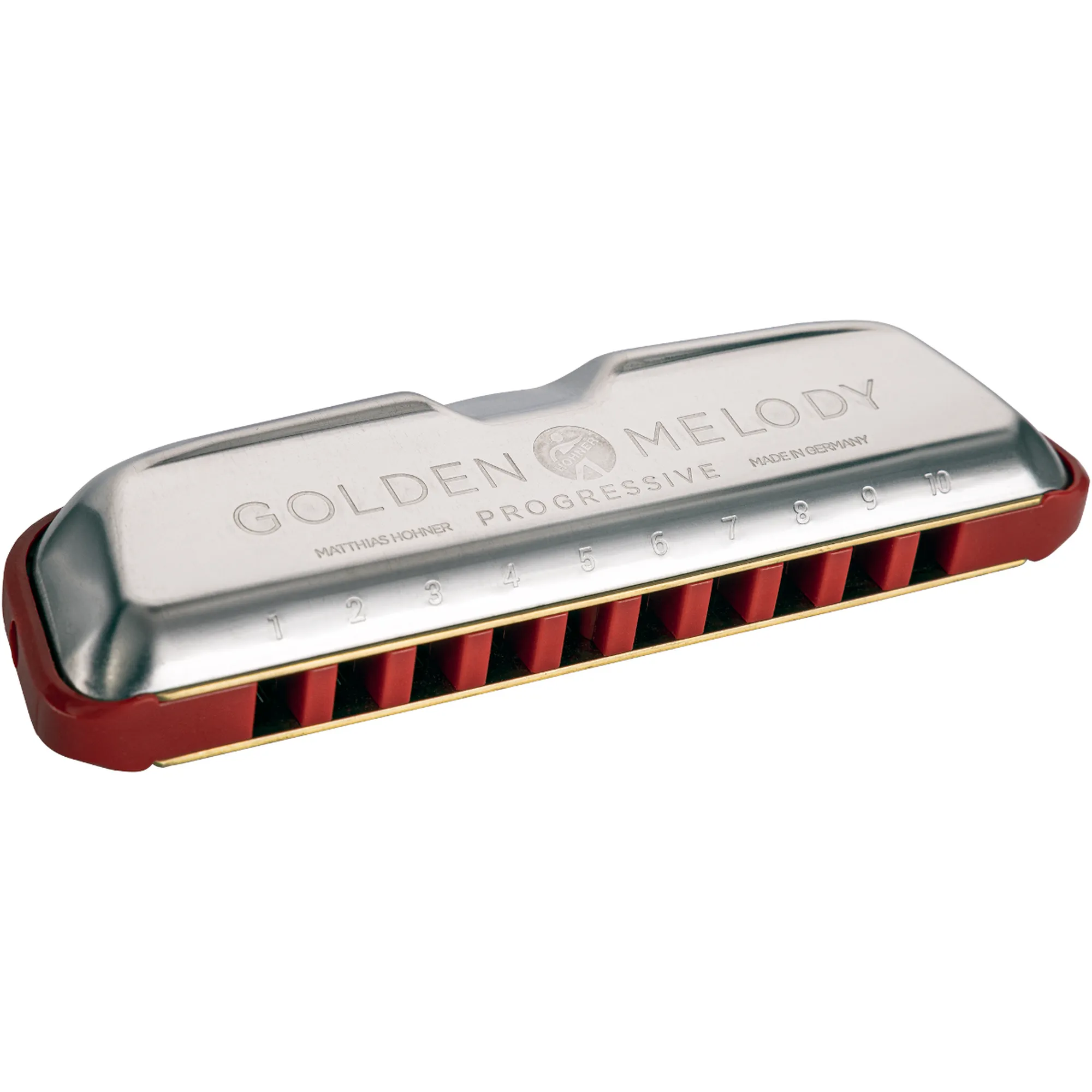 Vorderes Coverbild Hohner Golden Melody Progressive C