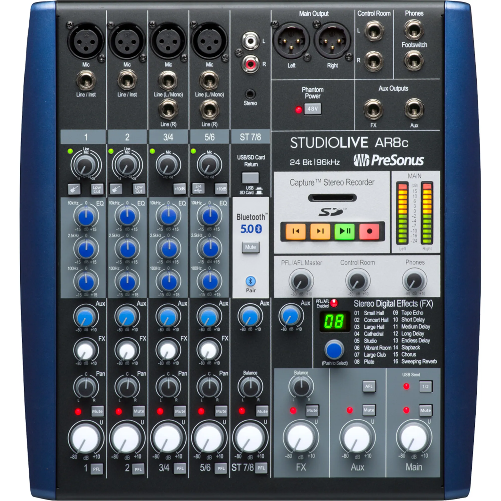 Vorderes Coverbild Presonus StudioLive AR8c