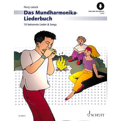 Vorderes Coverbild Das Mundharmonika Liederbuch - Mundharmonika Spielen - Mein Schönstes Hobby