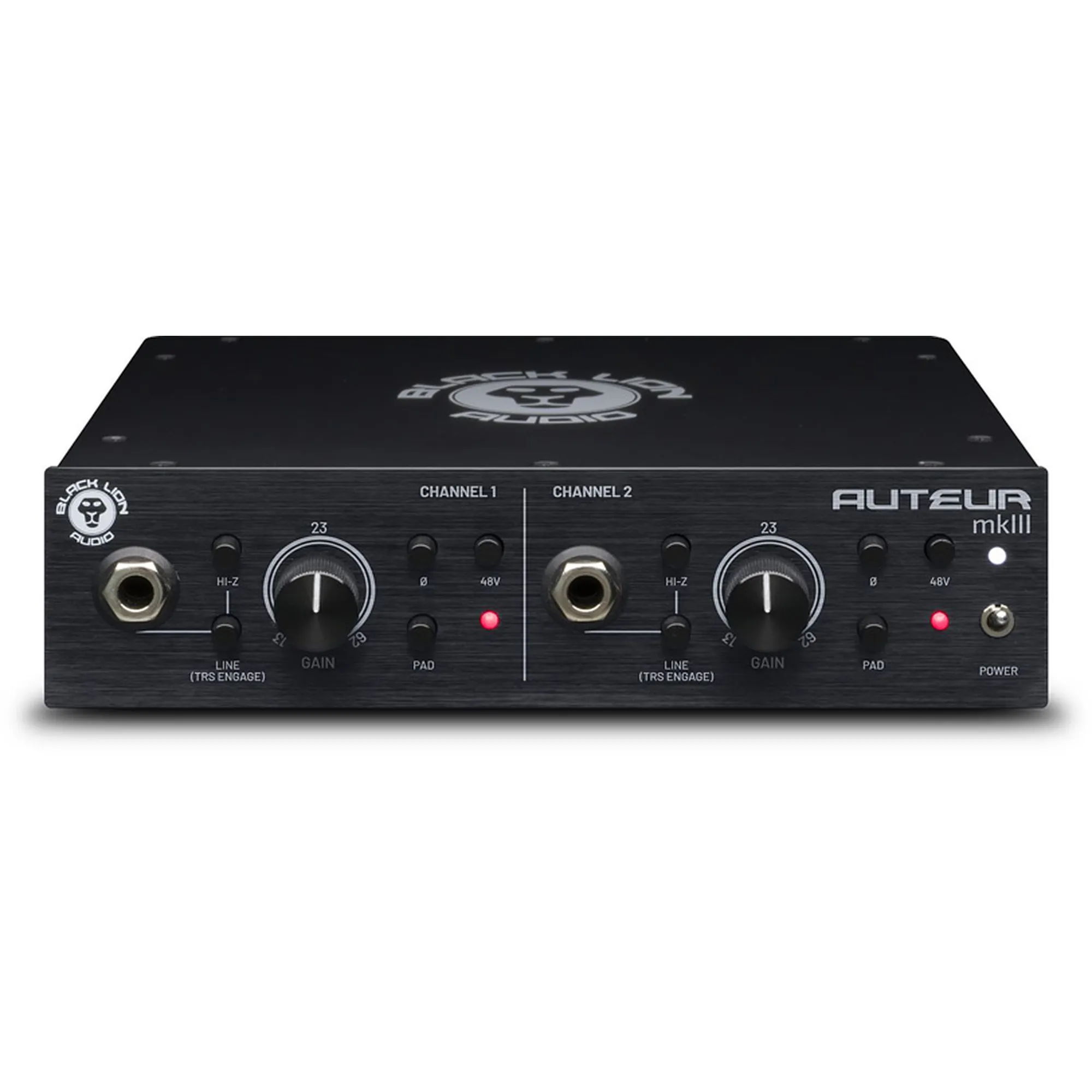 Vorderes Coverbild Black Lion Audio Auteur MKIII