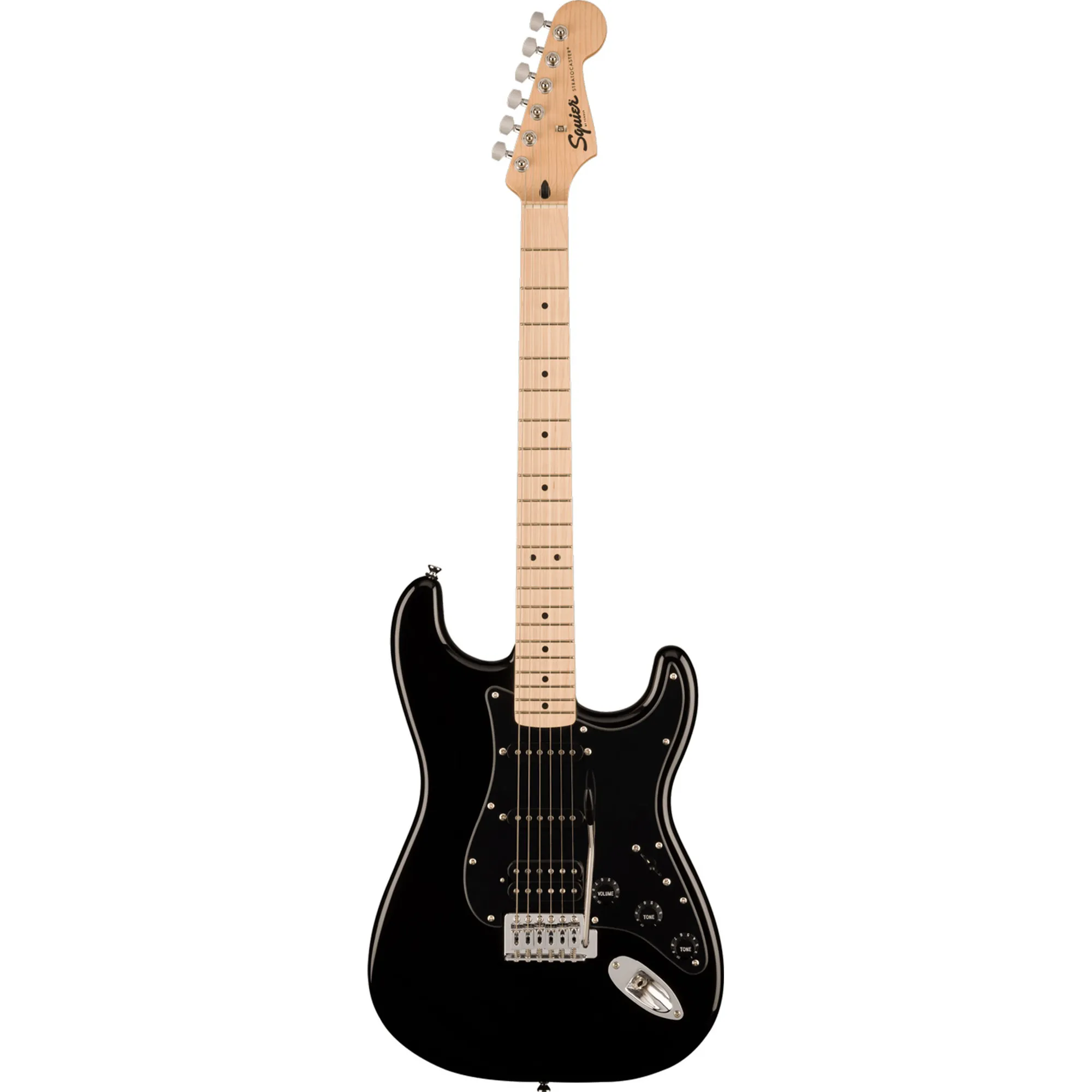 Vorderes Coverbild Fender Squier Sonic Strat HSS MN BLK