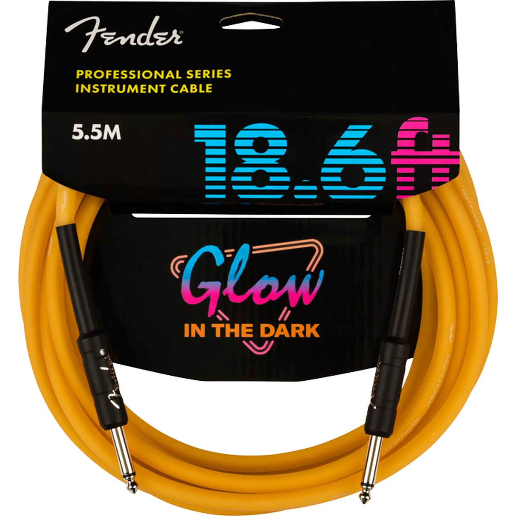 Vorderes Coverbild Fender Pro Glow in the Dark Orange - 5,5 Meter