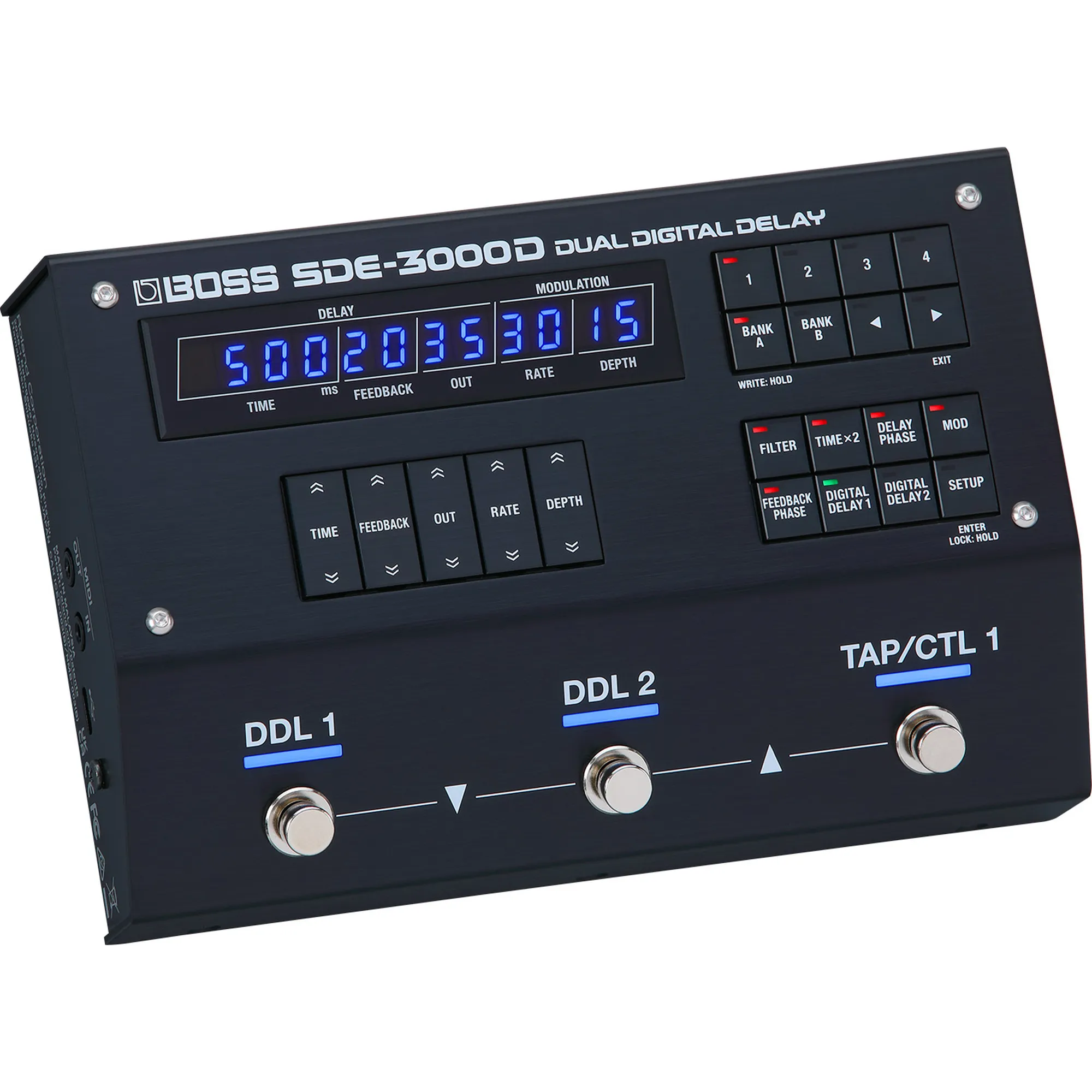 Vorderes Coverbild Boss SDE-3000D Dual Delay