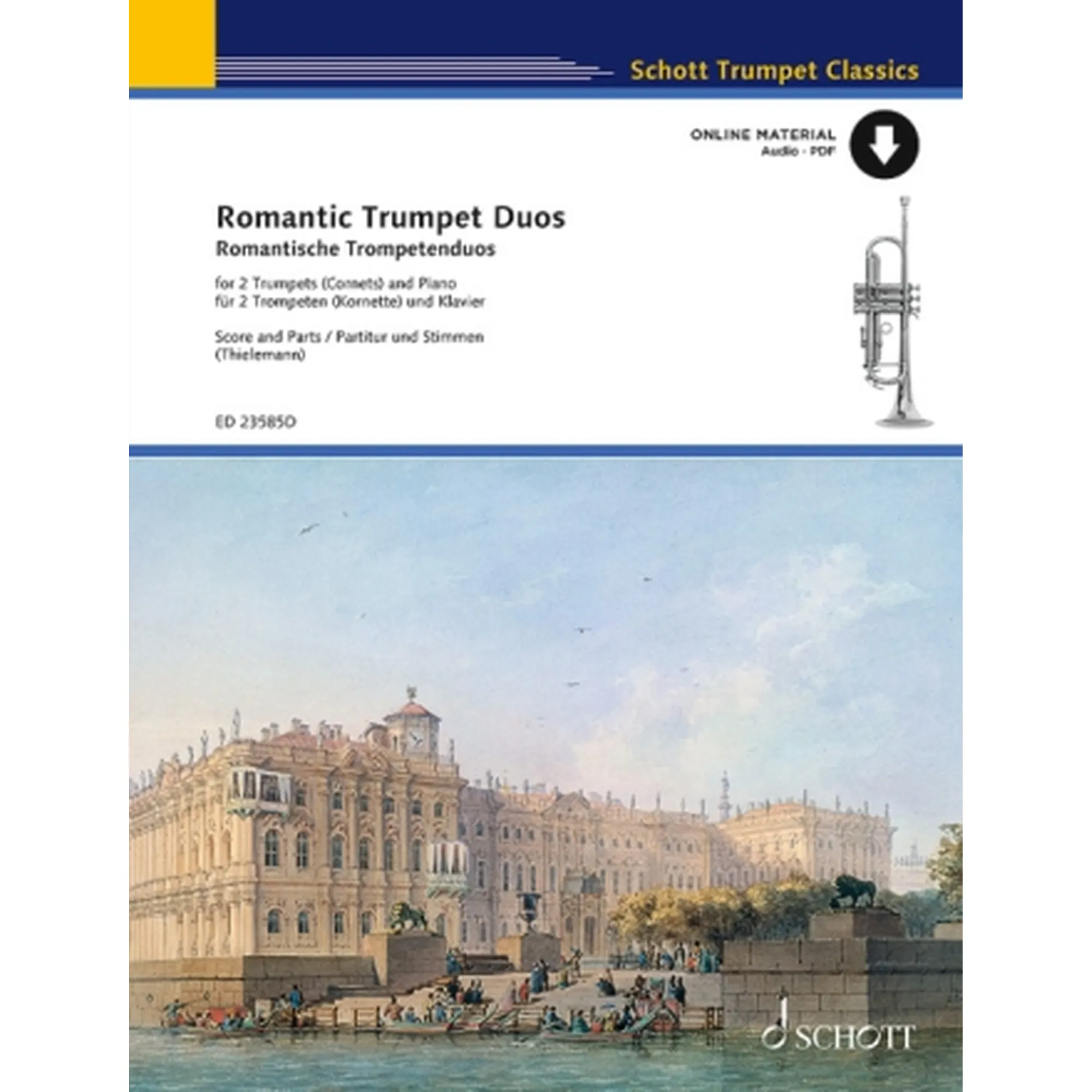 Vorderes Coverbild Romantische Trompetenduis