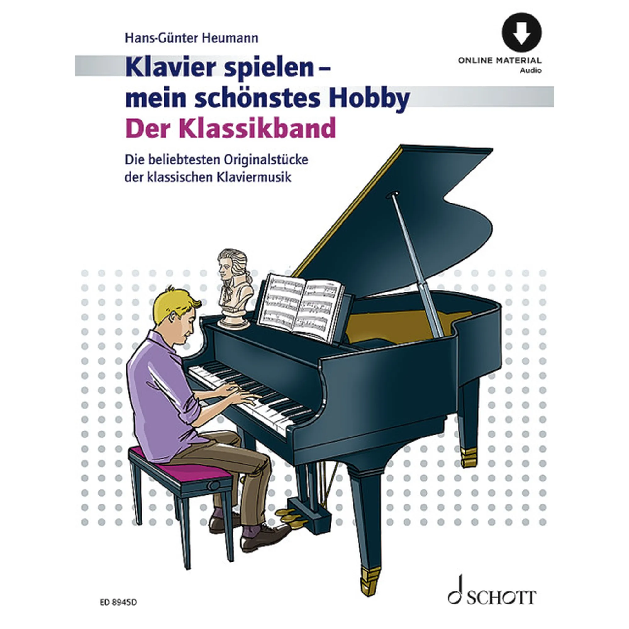 Vorderes Coverbild Klavier spielen - mein schönstes Hobby - Der Klassikband