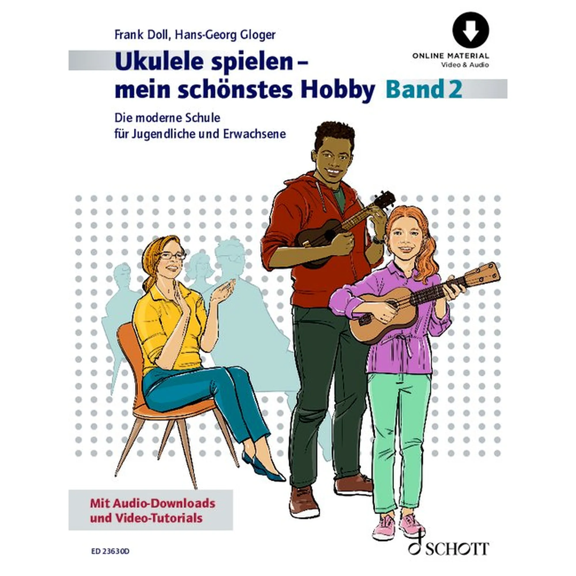 Vorderes Coverbild Ukulele spielen mein schönstes Hobby 2
