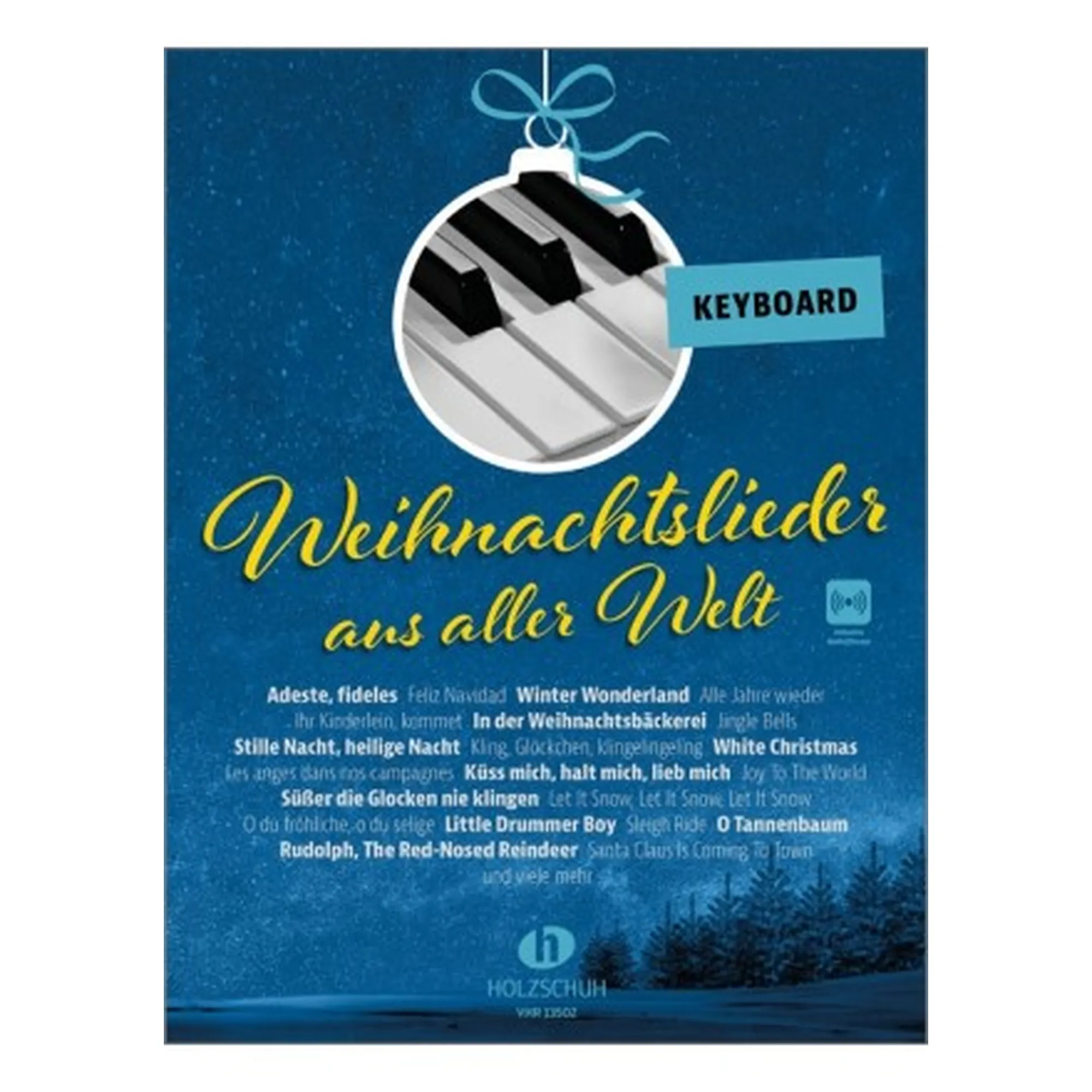 Vorderes Coverbild Weihnachtslieder Aus Aller Welt - Für Keyboard