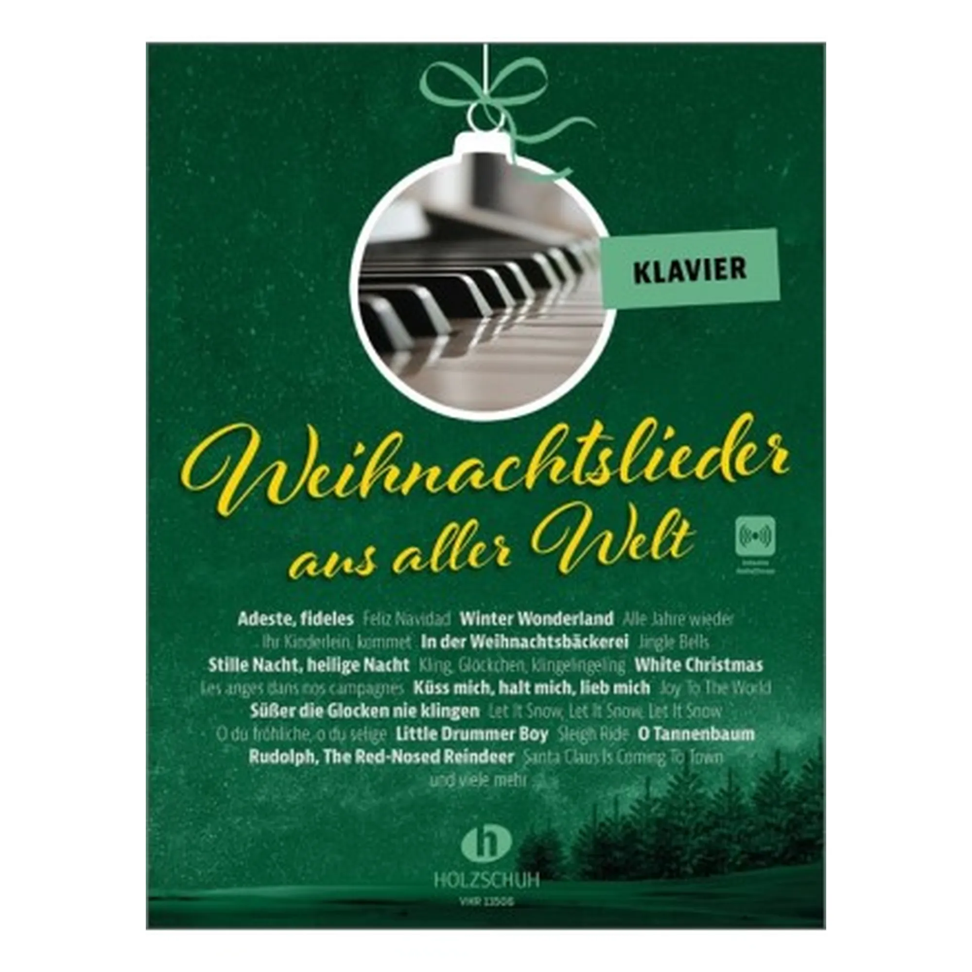 Vorderes Coverbild Weihnachtslieder Aus Aller Welt Klavier