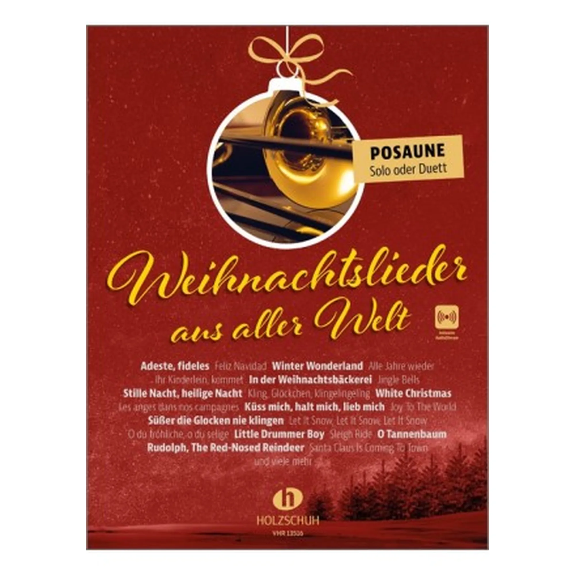 Vorderes Coverbild Weihnachtslieder Aus Aller Welt Posaune