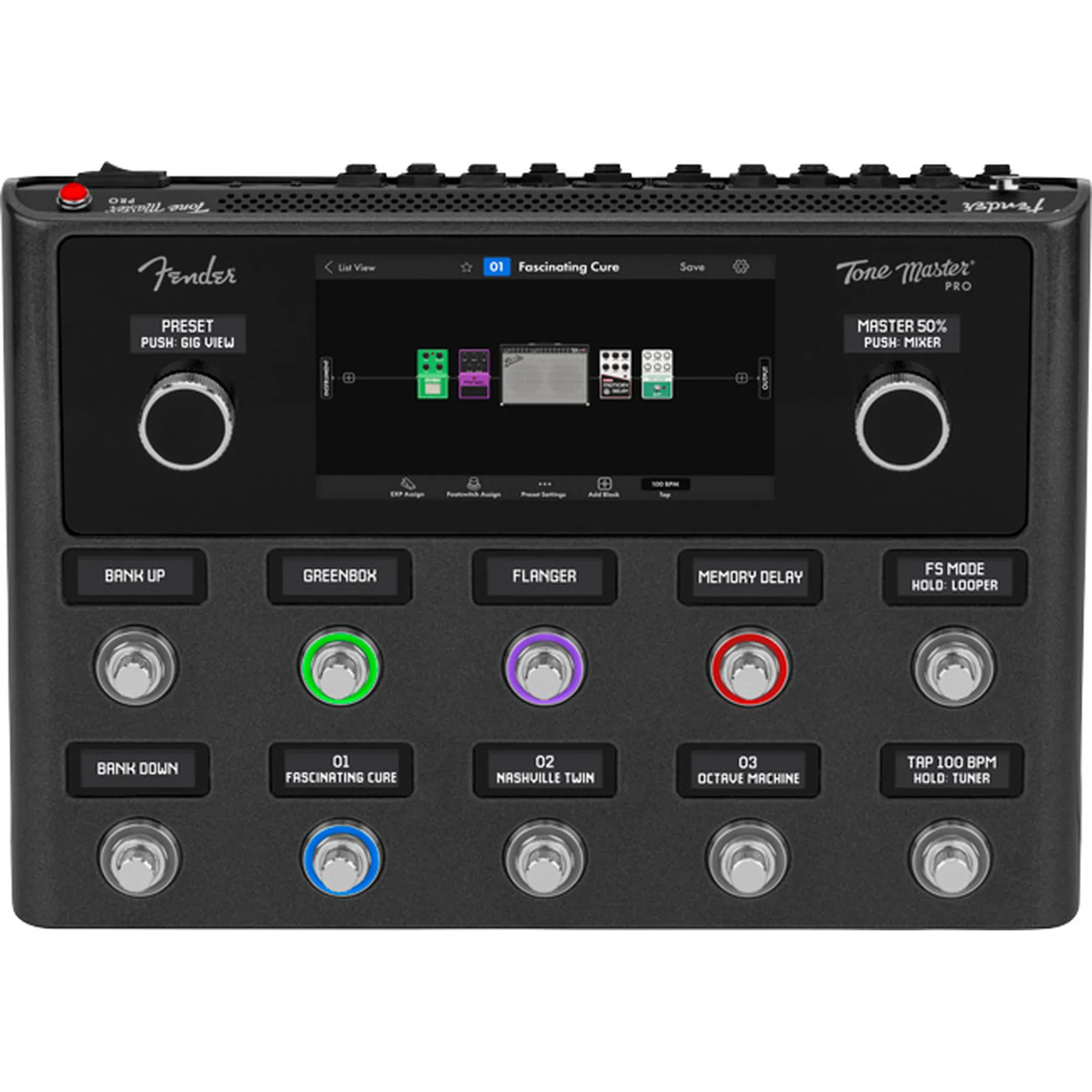 Vorderes Coverbild Fender Tone Master Pro