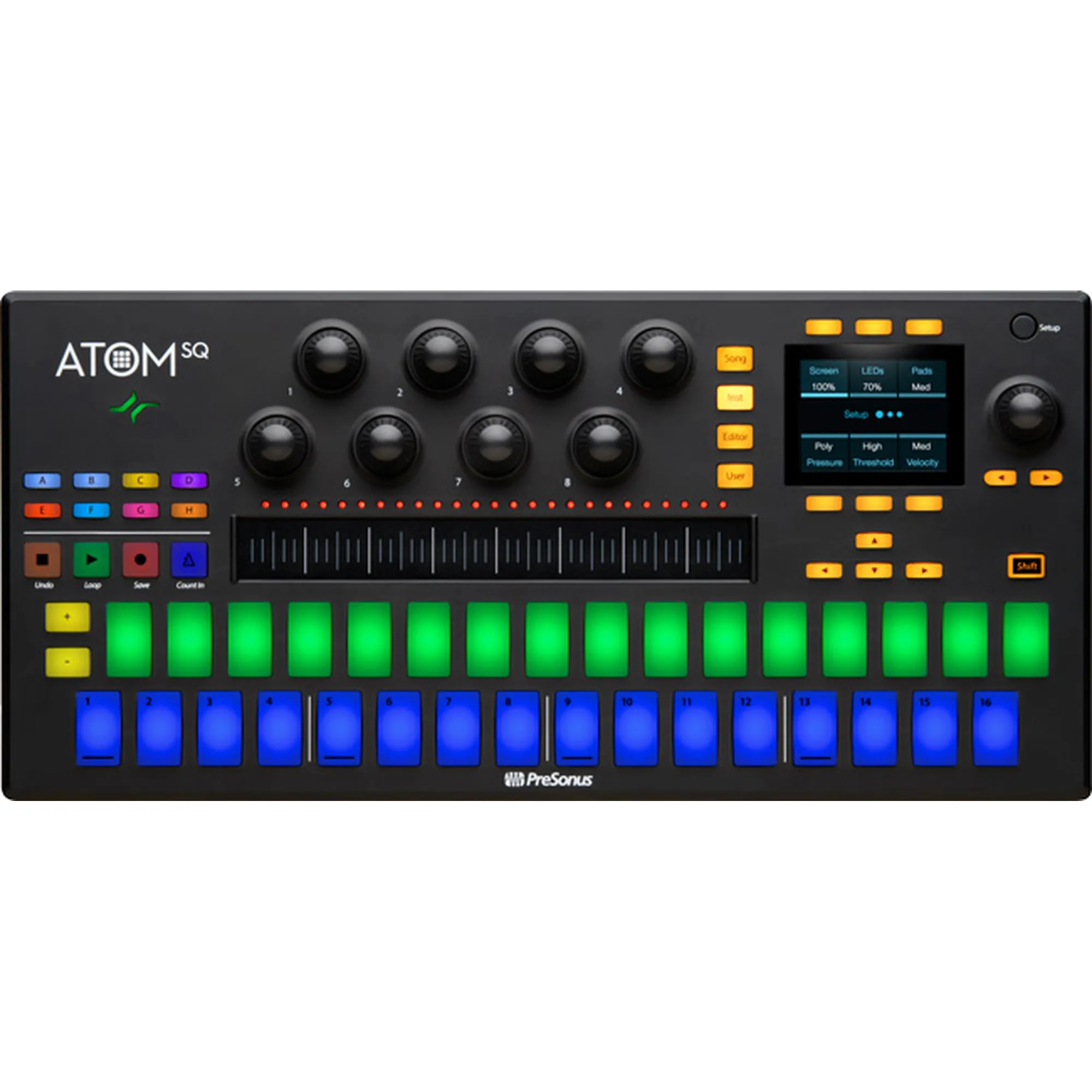 Vorderes Coverbild Presonus Atom SQ