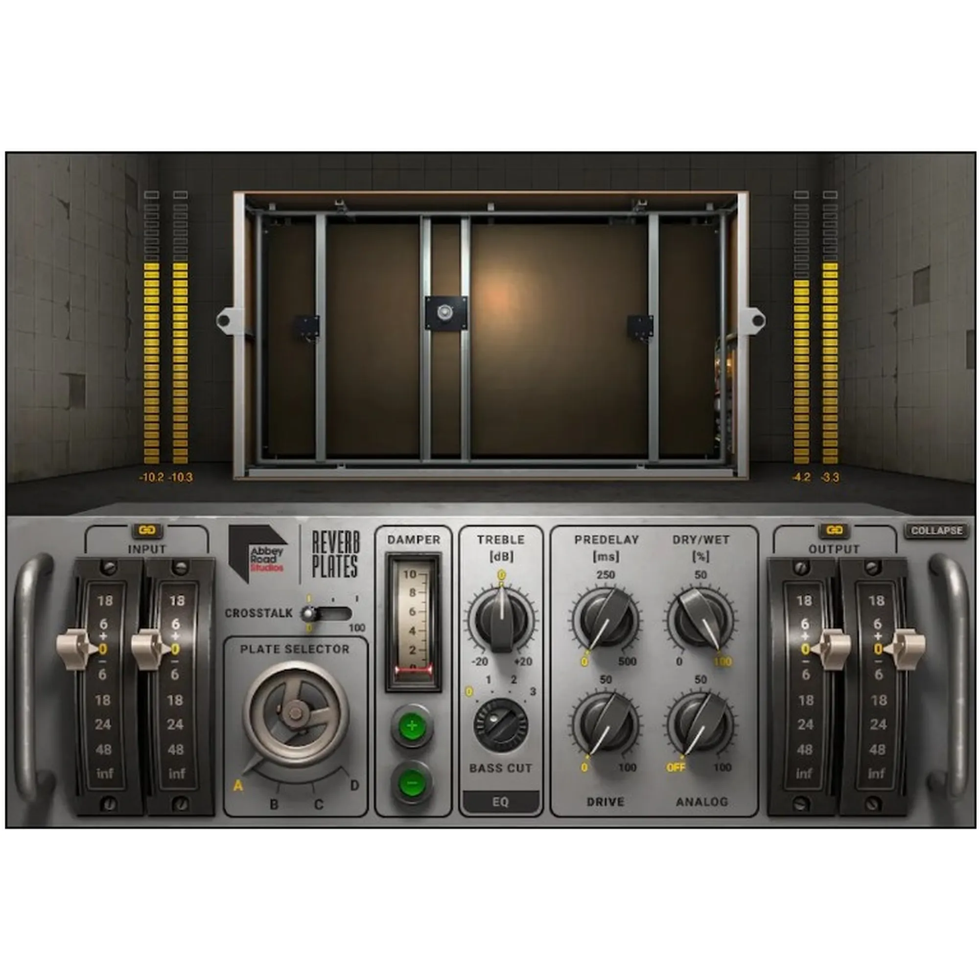 Vorderes Coverbild Waves Abbey Road Reverb Plates