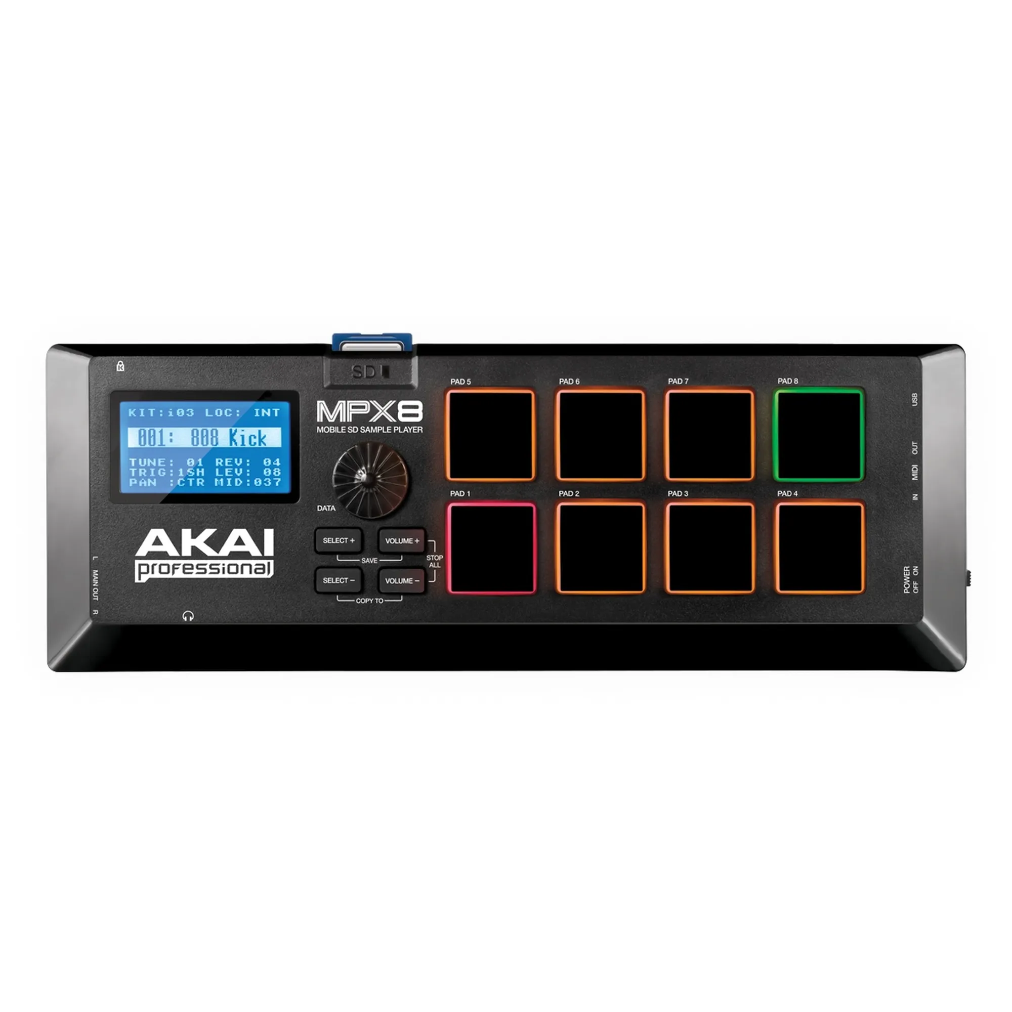 Vorderes Coverbild Akai Professional MPX8