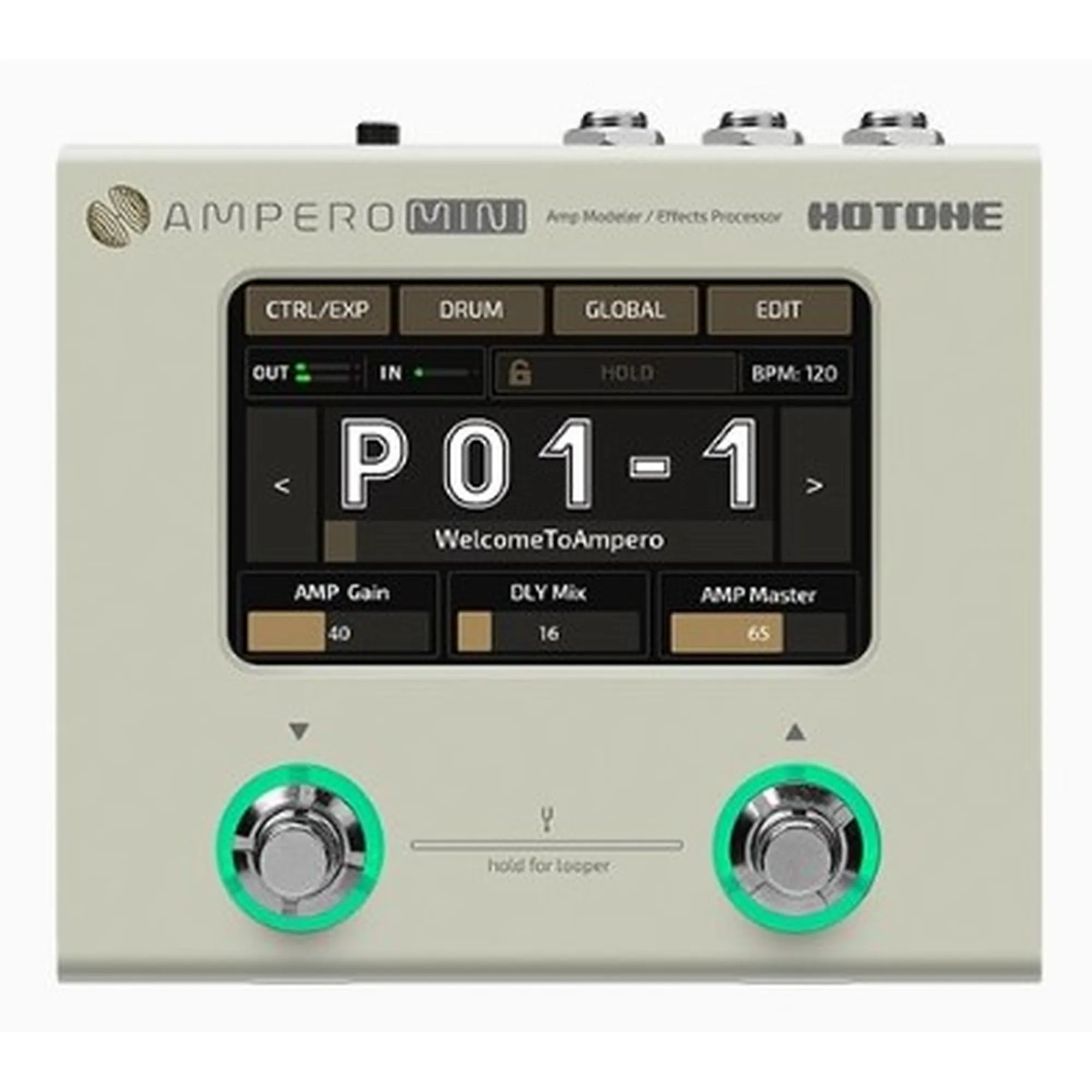 Vorderes Coverbild Hotone Ampero Mini - Vanilla