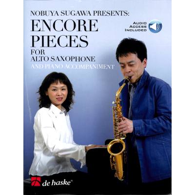 Vorderes Coverbild Encore pieces for saxophone
