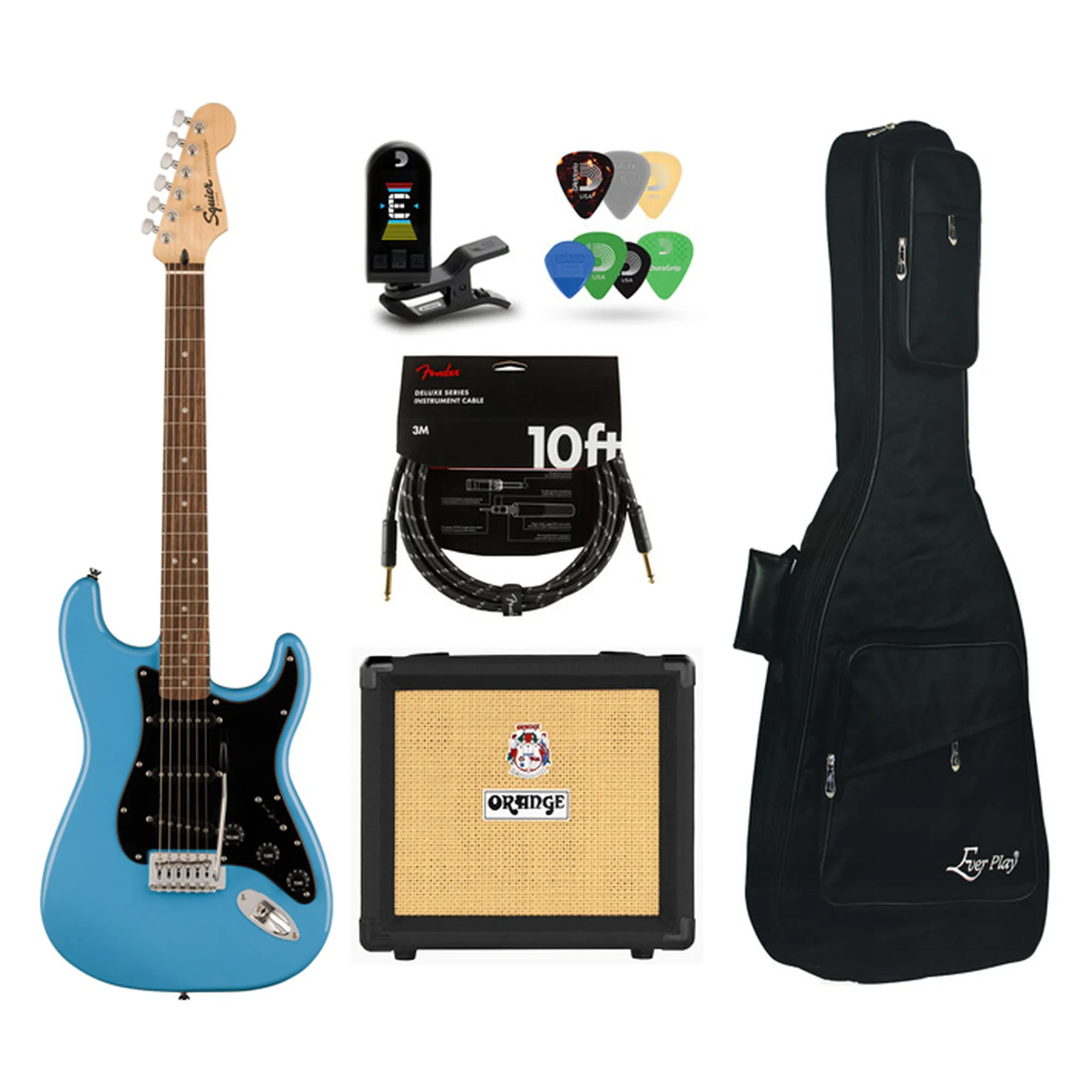 Vorderes Coverbild Squier Sonic Starter Bundle - CAB