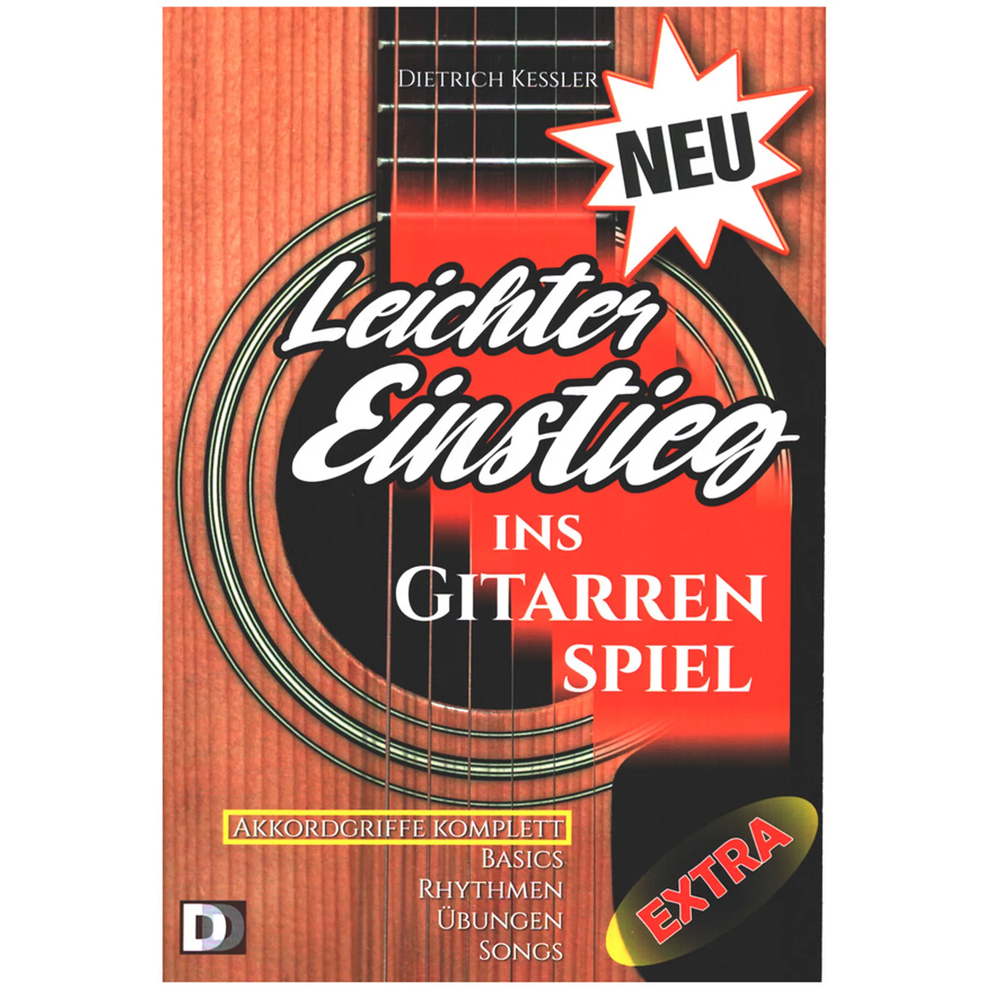 Vorderes Coverbild Leichter Einstieg ins Gitarrenspiel - Extra